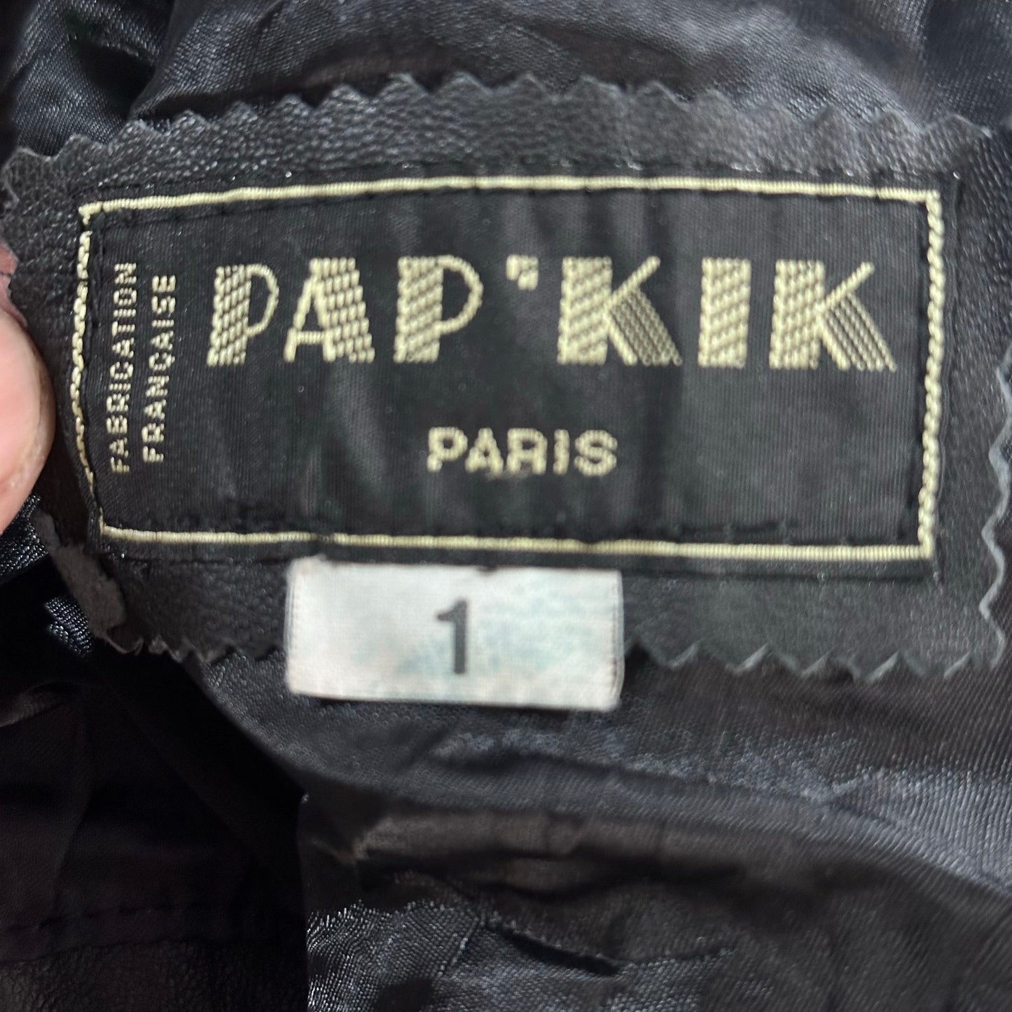 Vintage 70s-90s France Double Rider Leather Jackets