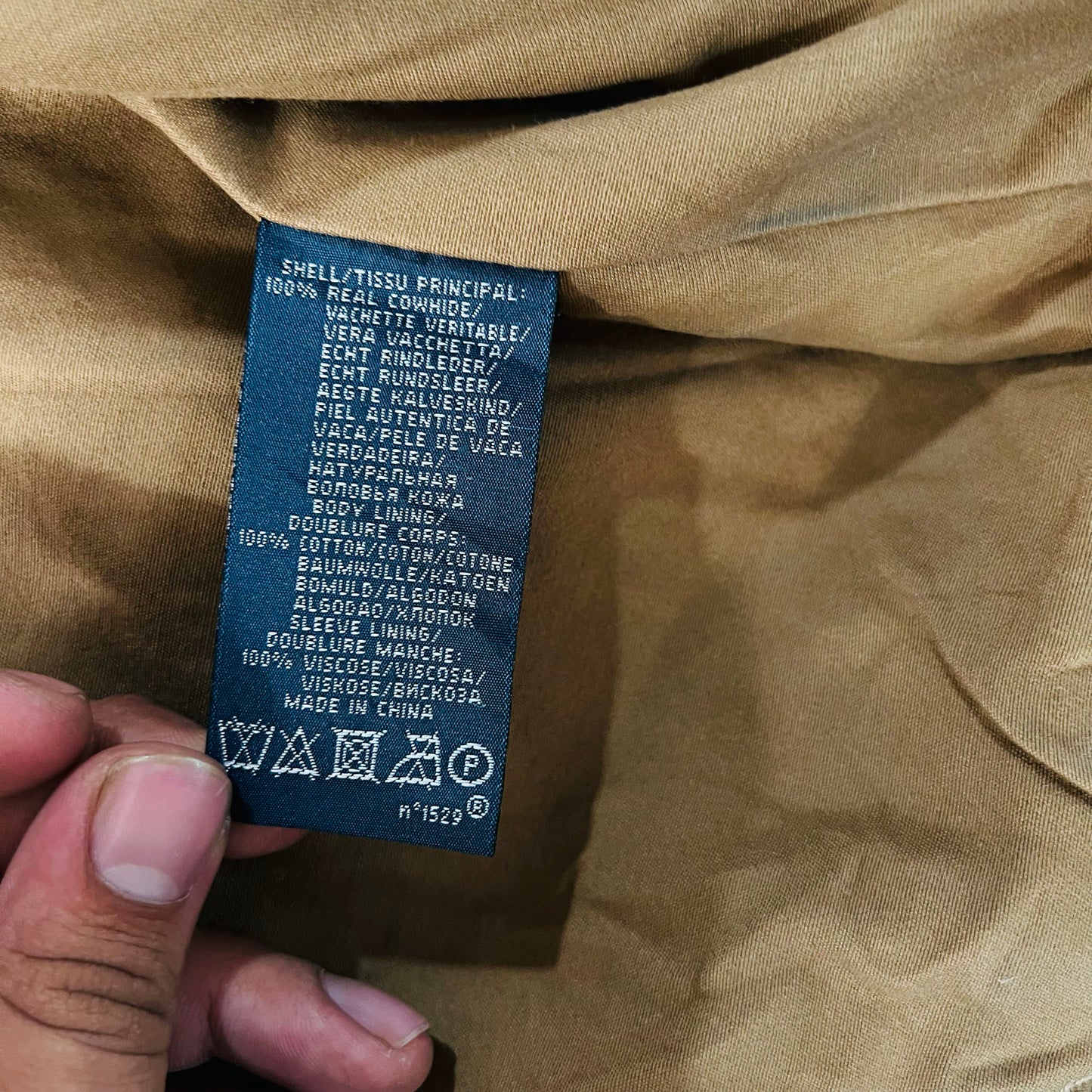 Vintage Ralph Lauren Military A-2 Leather Jackets