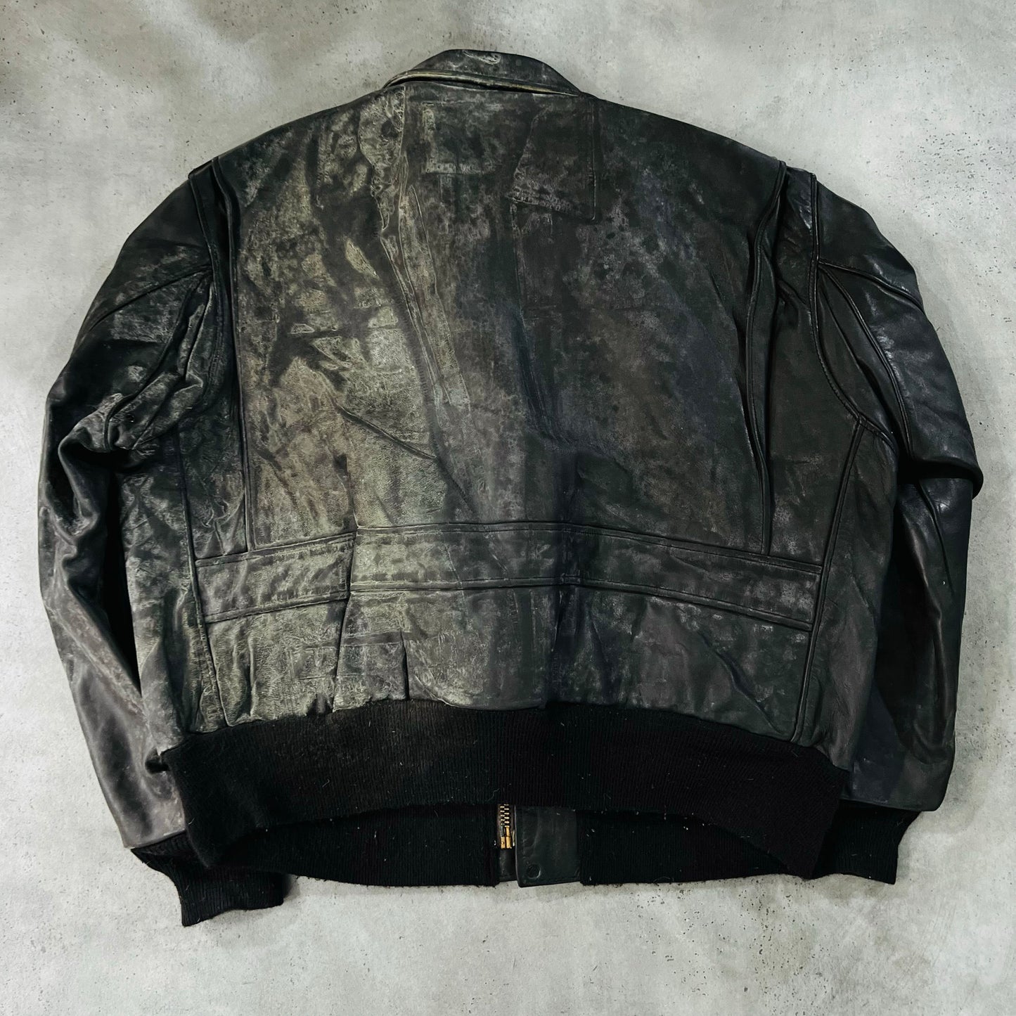 Vintage 70s-90s USA Schott Military A-2 Leather Jackets