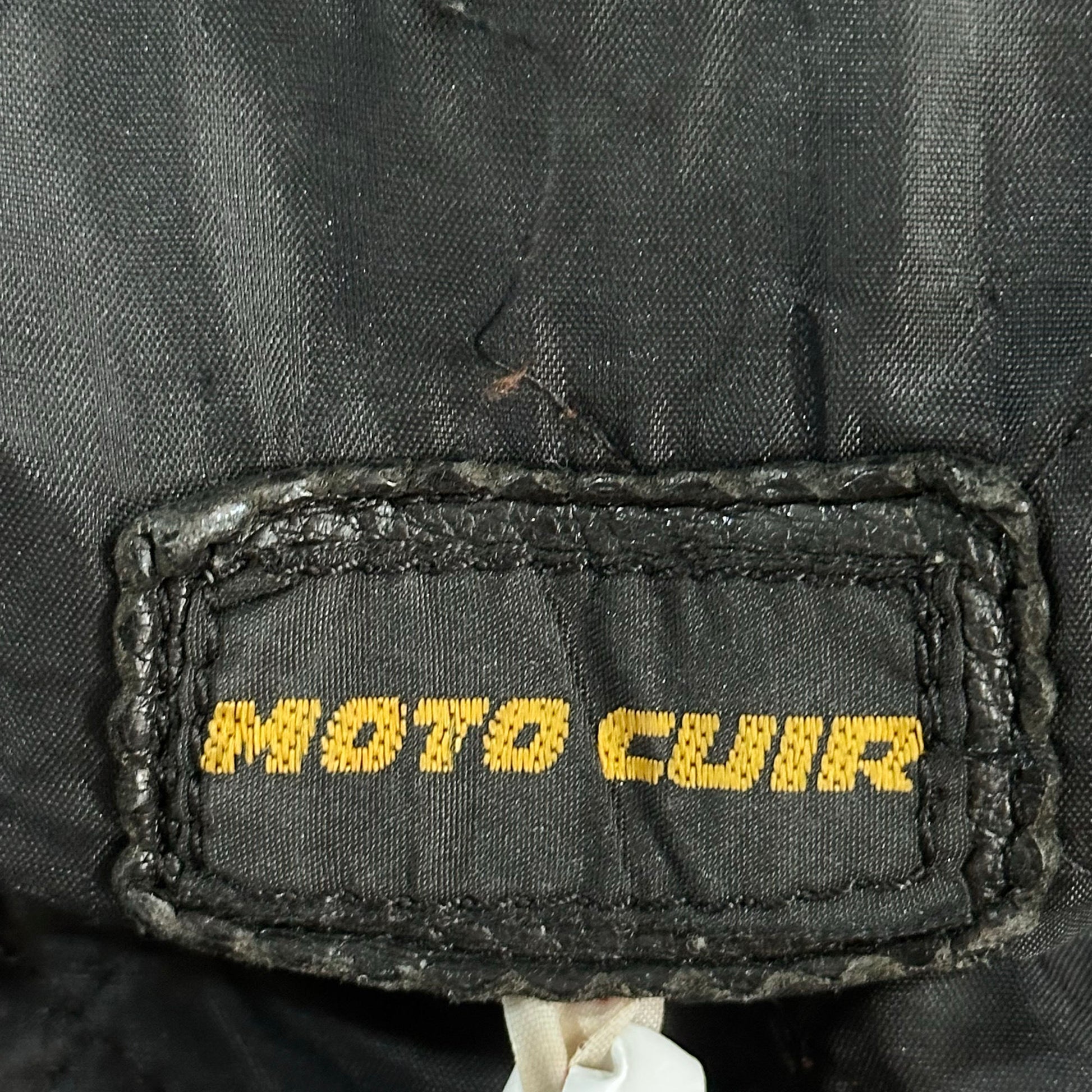 Vintage 70s-90s France Double Rider Leather Jackets