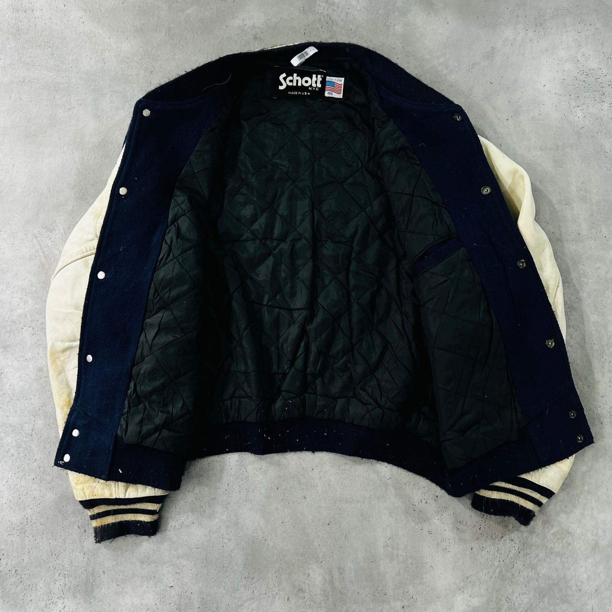 Vintage 70s-90s USA Schott Sportswear Varsity Jackets