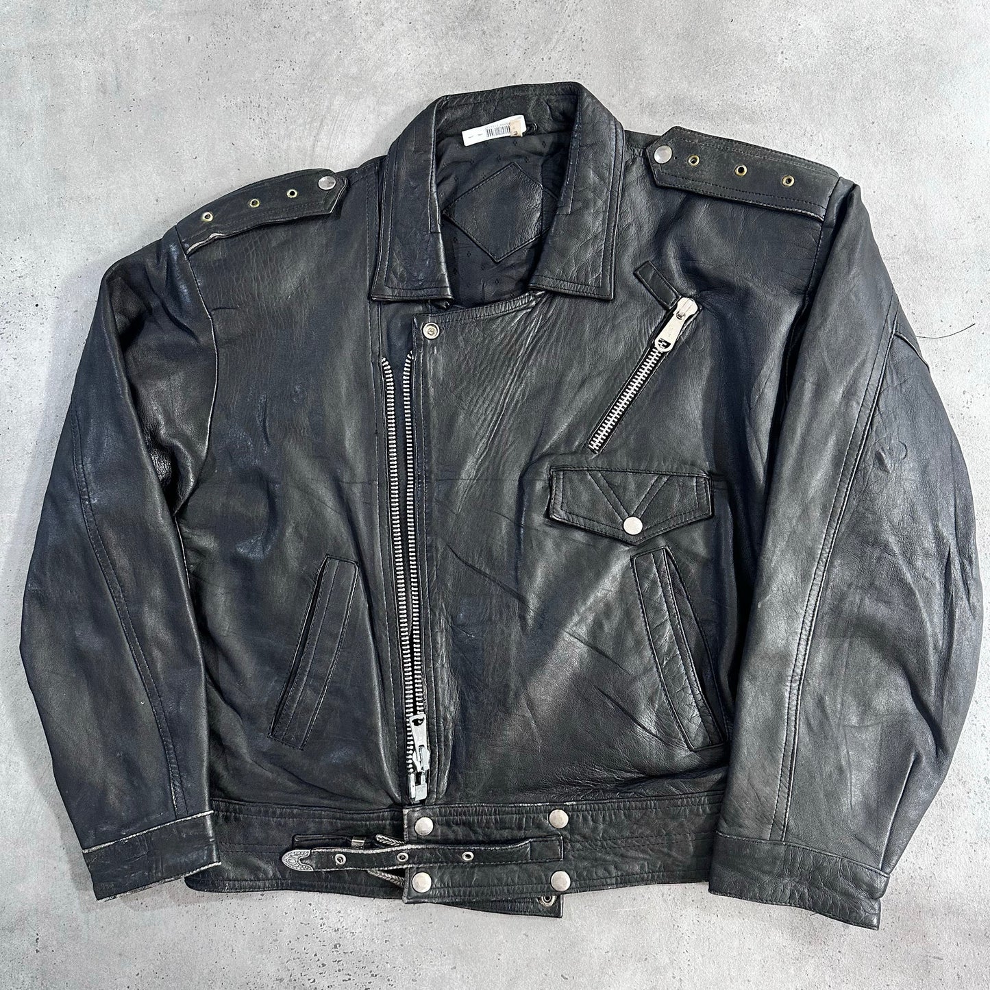 Vintage 70s-90s Double Rider Leather Jackets