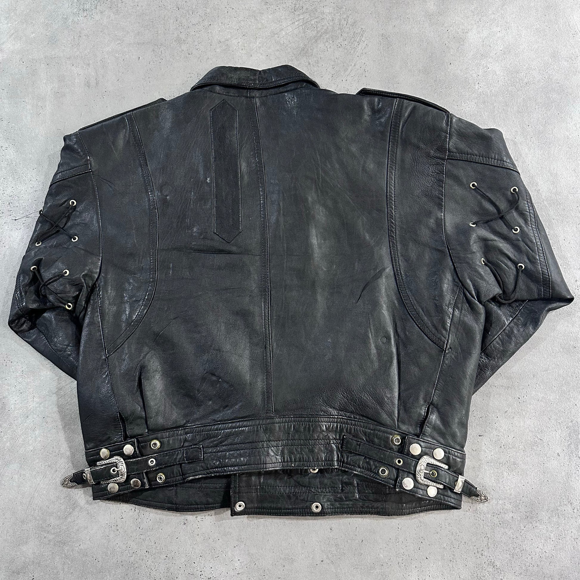Vintage 70s-90s Double Rider Leather Jackets