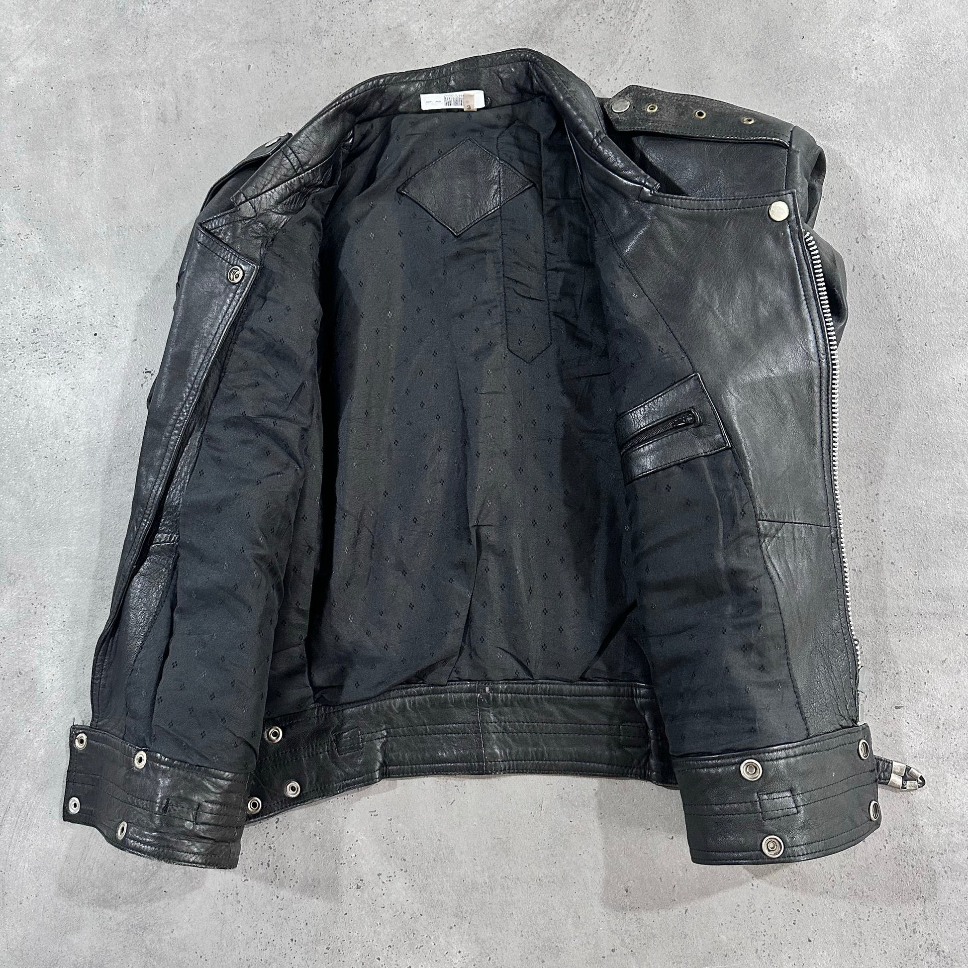 Vintage 70s-90s Double Rider Leather Jackets