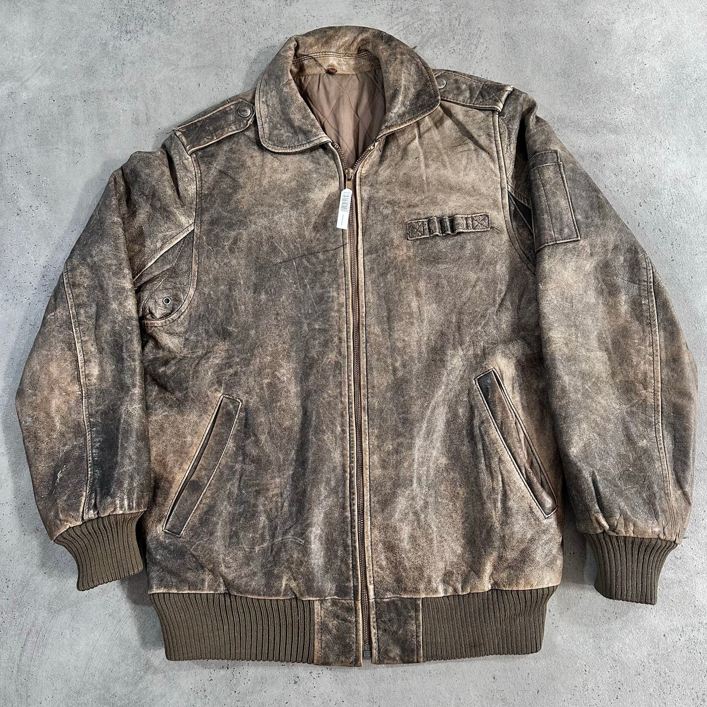 Vintage 70s-90s Military Flight Leather Jackets