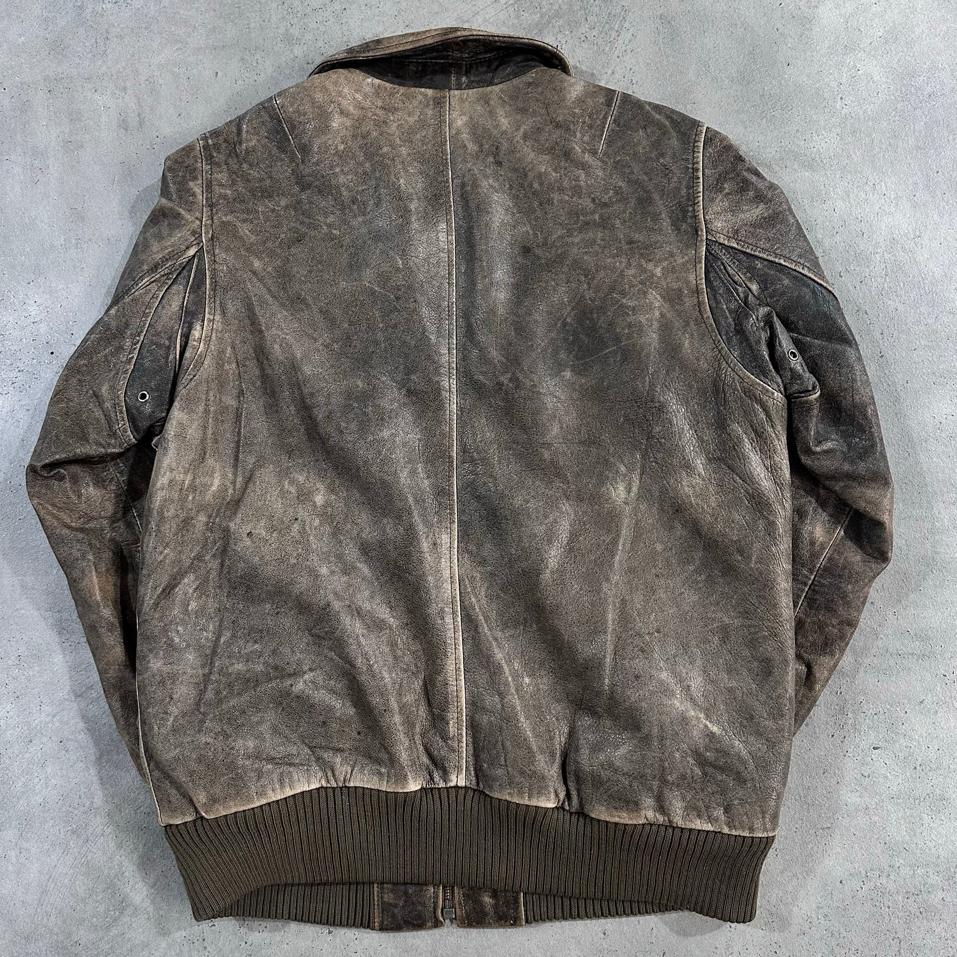 Vintage 70s-90s Military Flight Leather Jackets