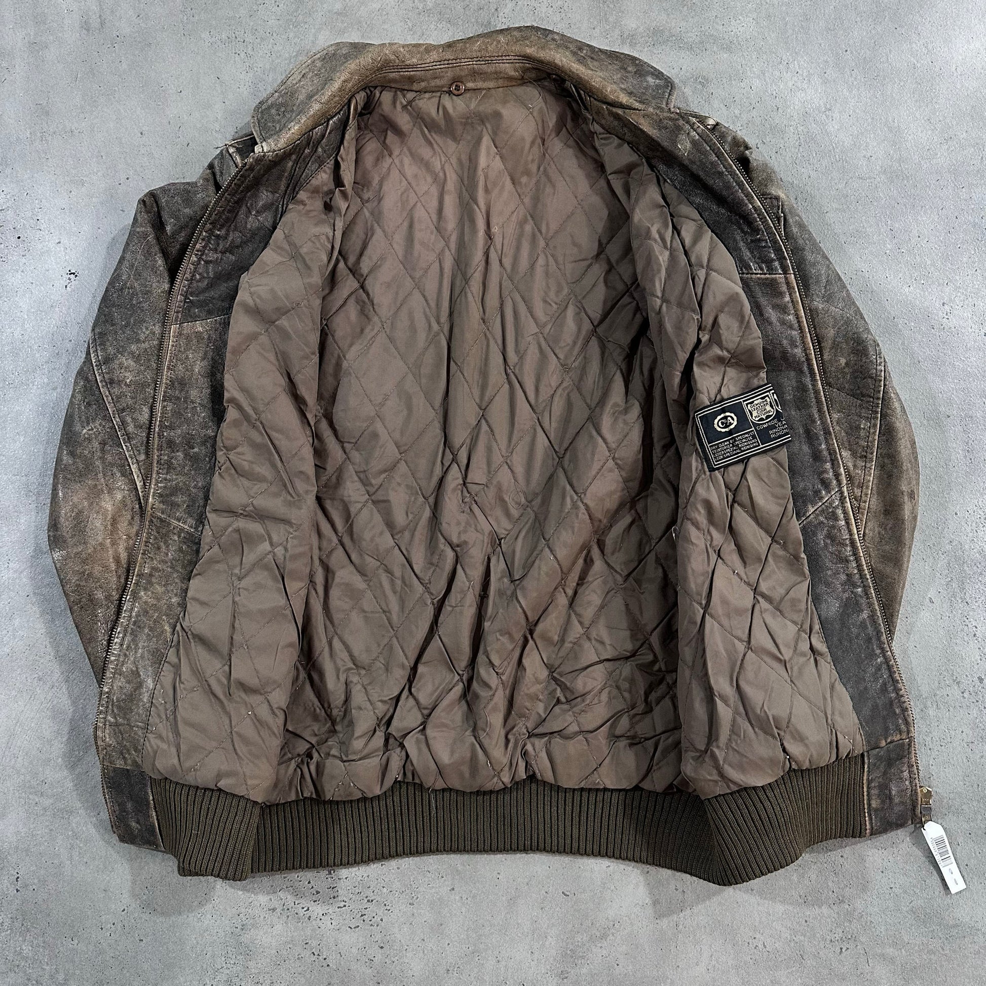 Vintage 70s-90s Military Flight Leather Jackets