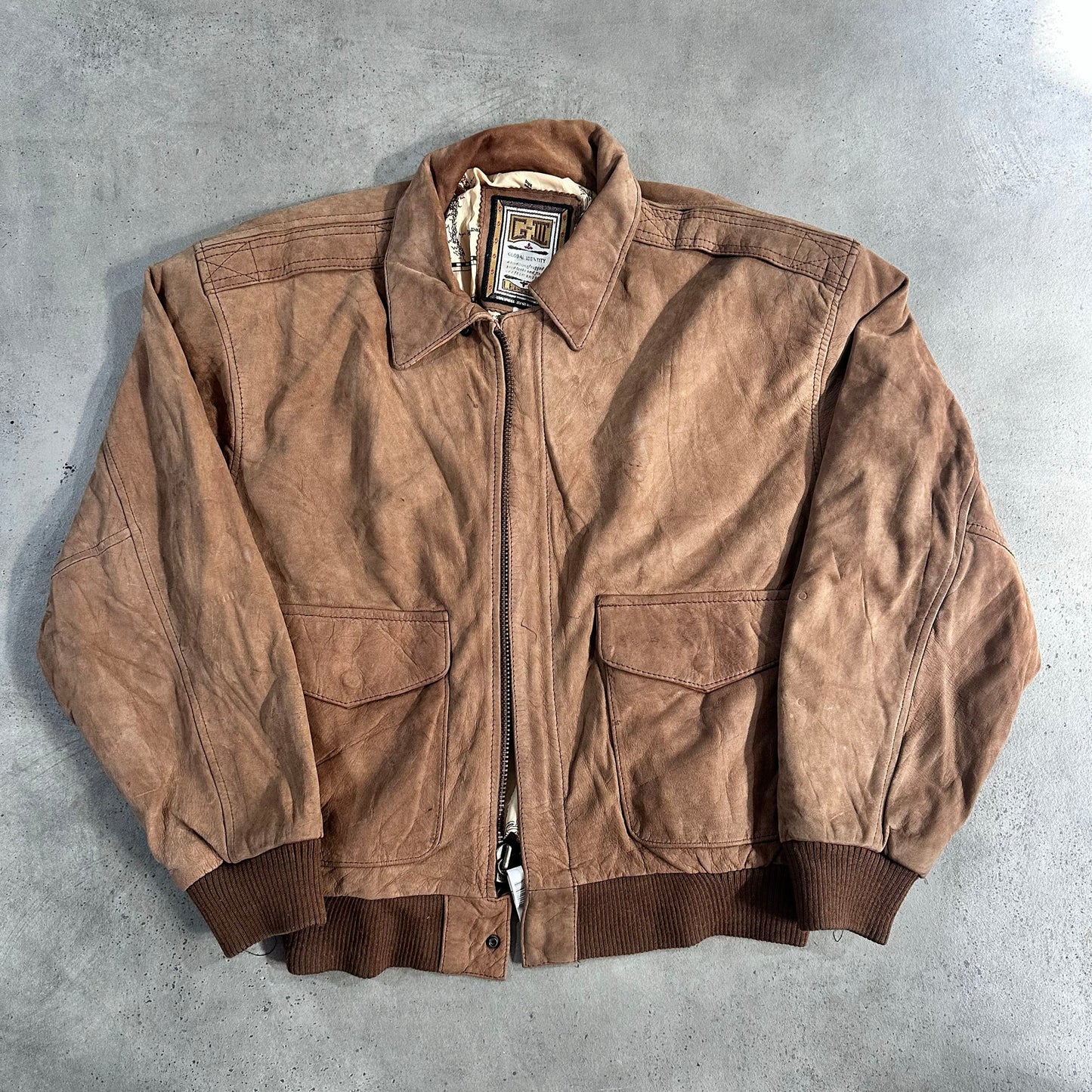 Vintage 70s-90s Military A-2 Leather Jackets