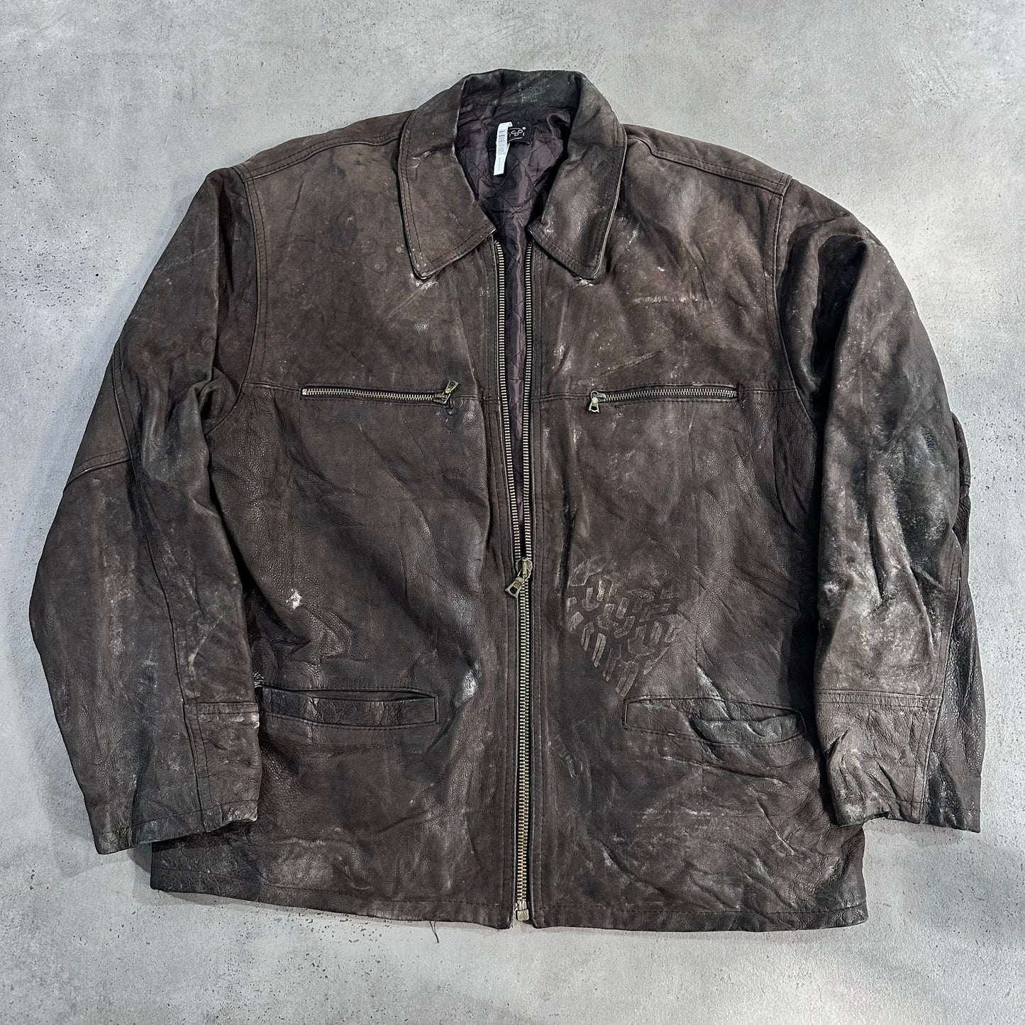 Vintage 70s-90s Italy C.P Company Pre-owned Luxury Leather Jackets