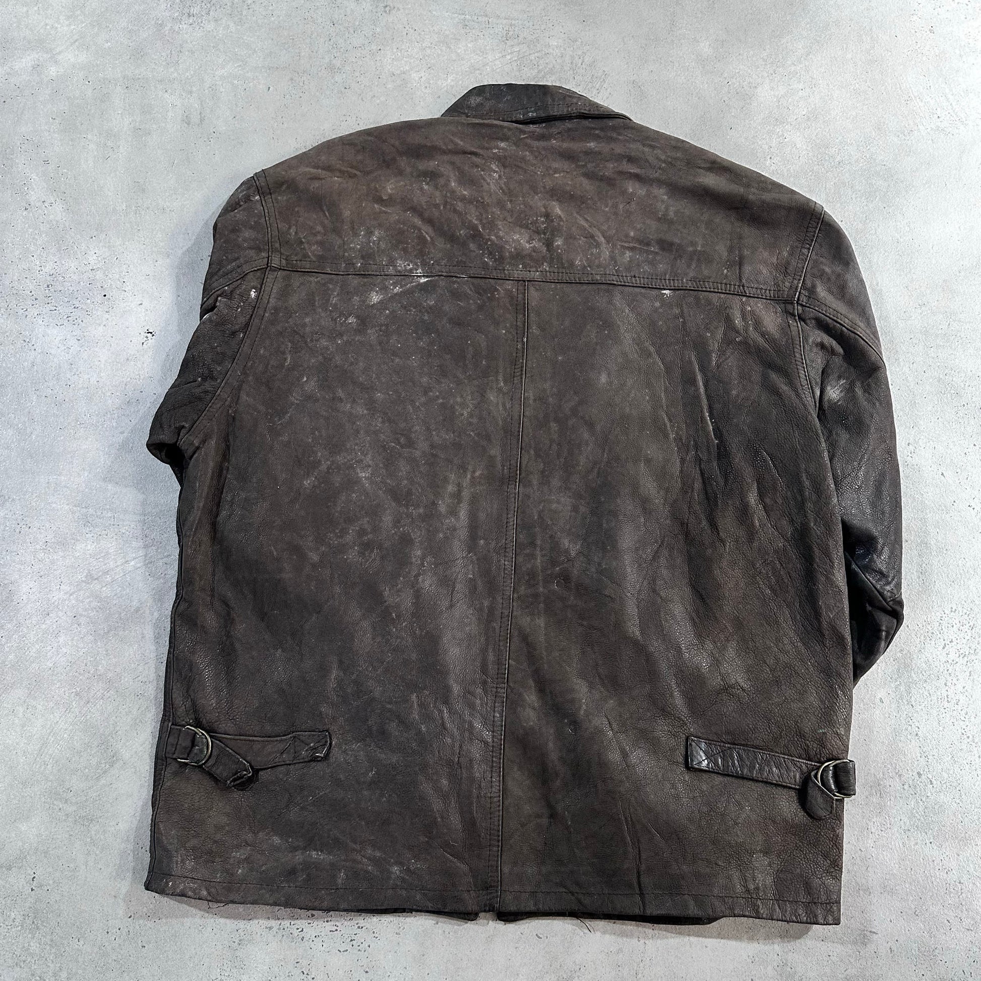 Vintage 70s-90s Italy C.P Company Pre-owned Luxury Leather Jackets