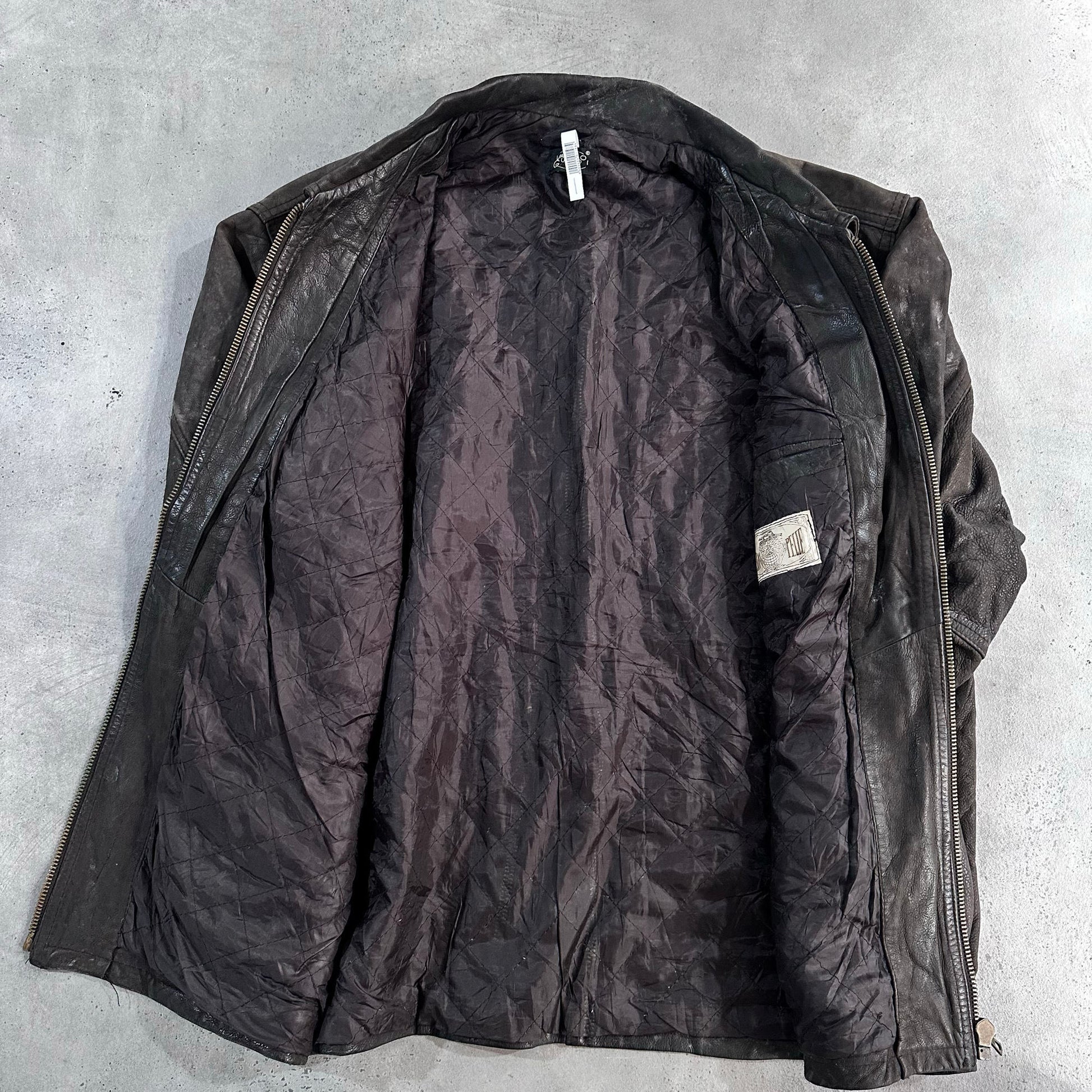 Vintage 70s-90s Italy C.P Company Pre-owned Luxury Leather Jackets