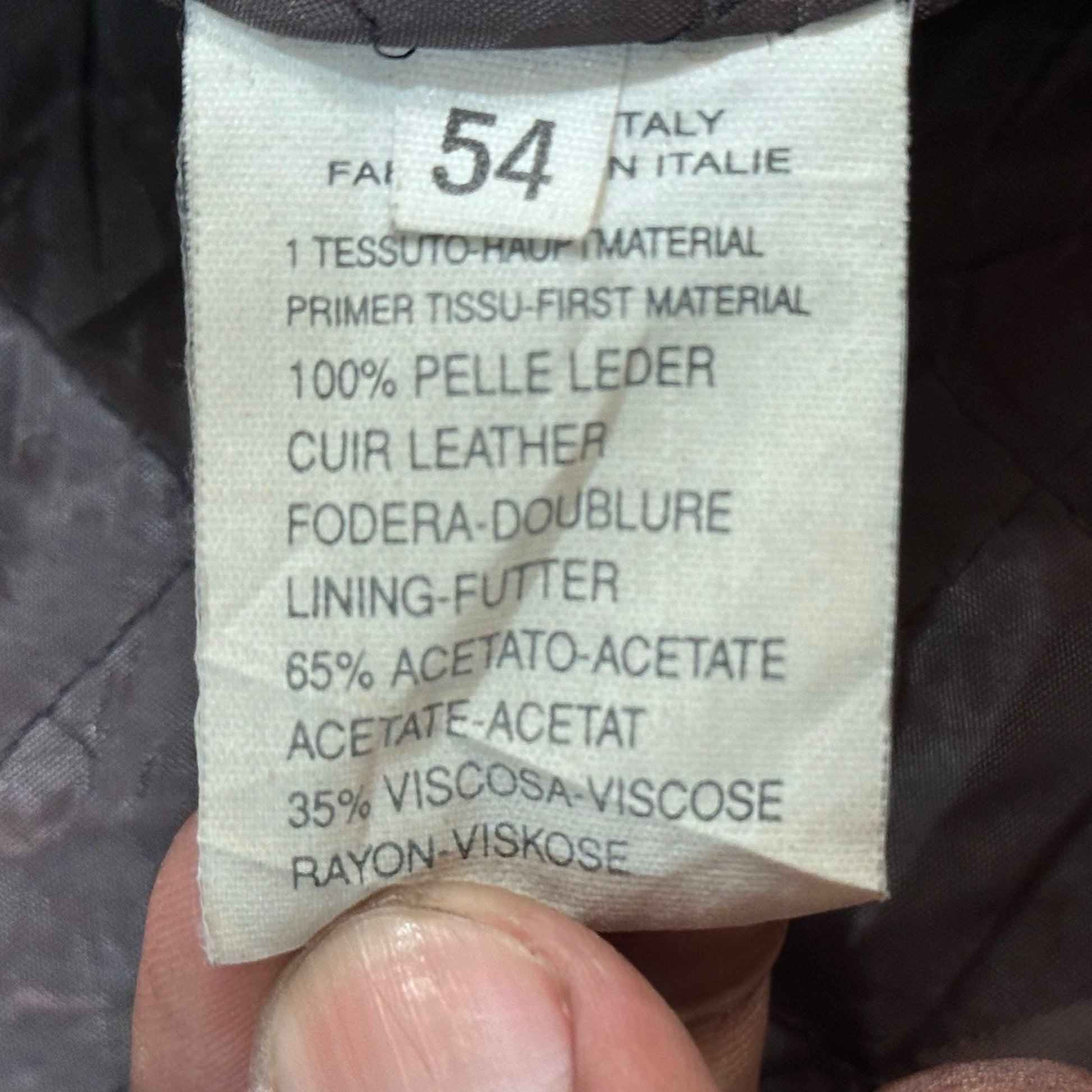 Vintage 70s-90s Italy C.P Company Pre-owned Luxury Leather Jackets