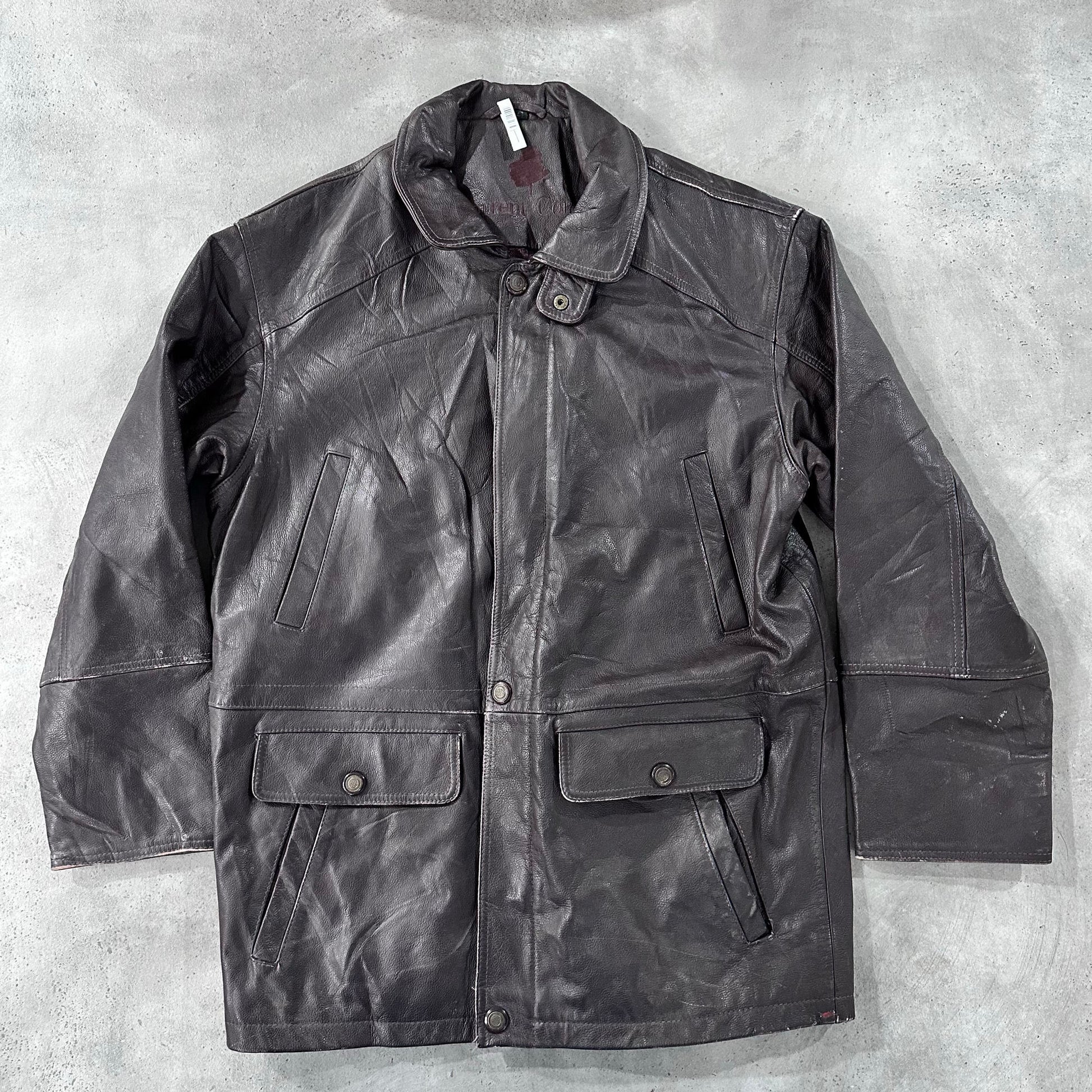 Vintage 70s-90s France Mid-Length Leather Jackets