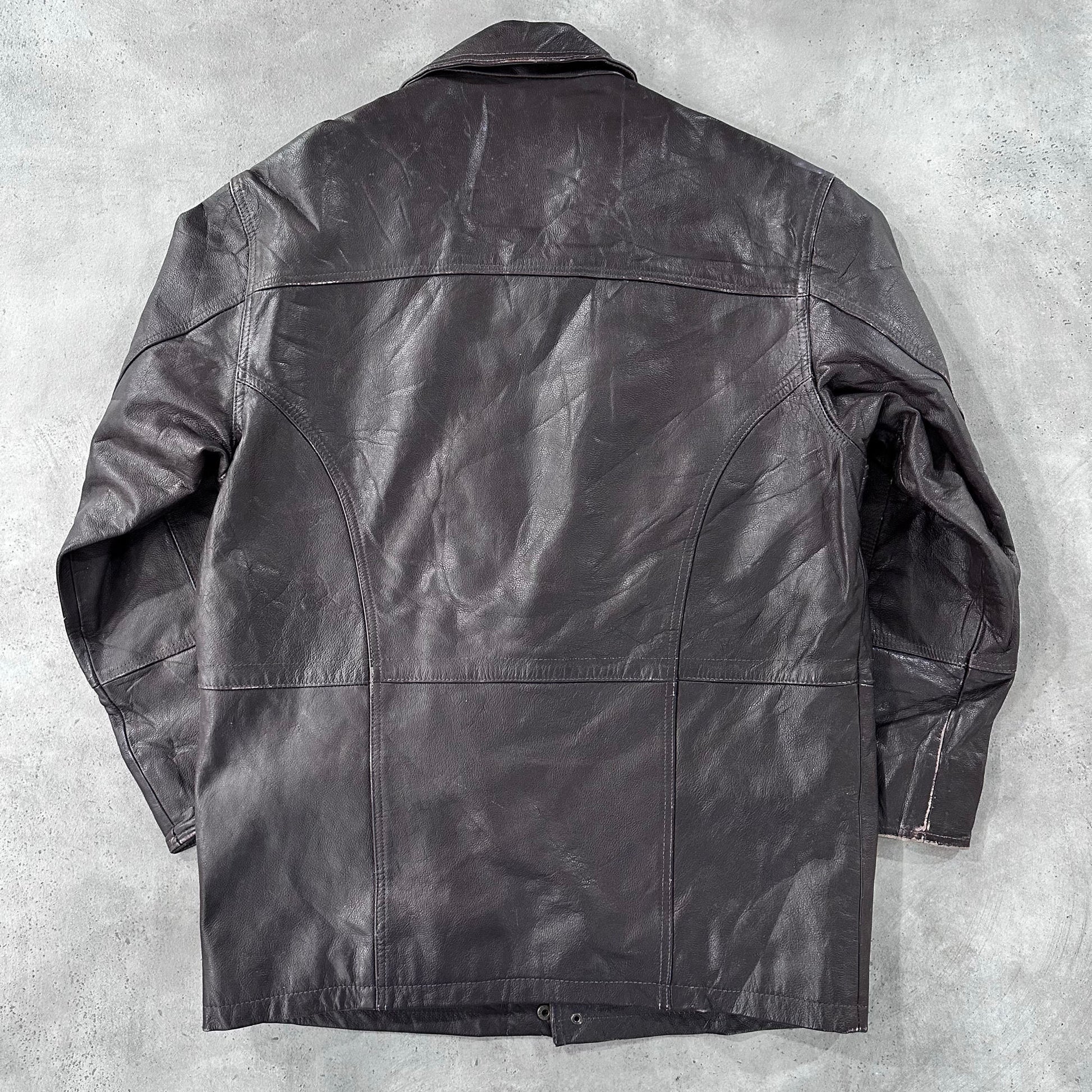 Vintage 70s-90s France Mid-Length Leather Jackets