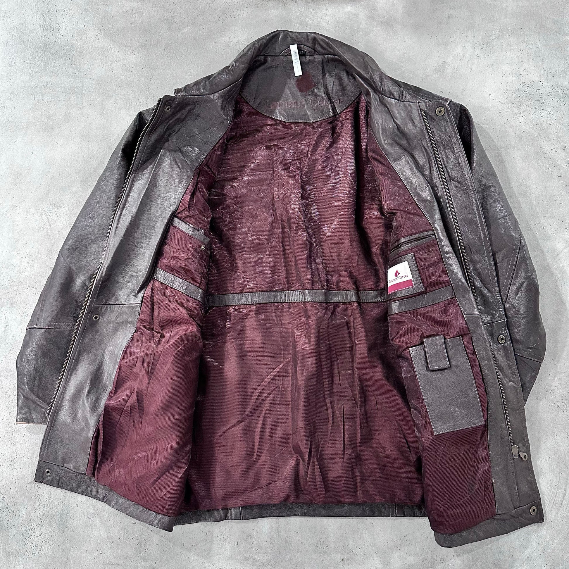 Vintage 70s-90s France Mid-Length Leather Jackets