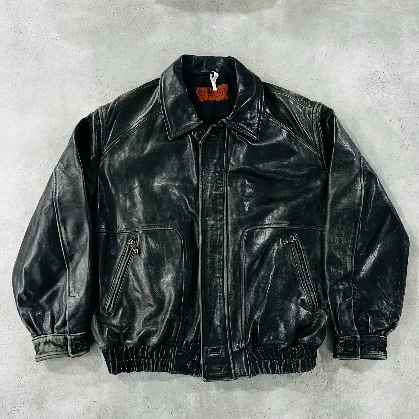 Vintage 70s-90s Italy Flight Leather Jackets