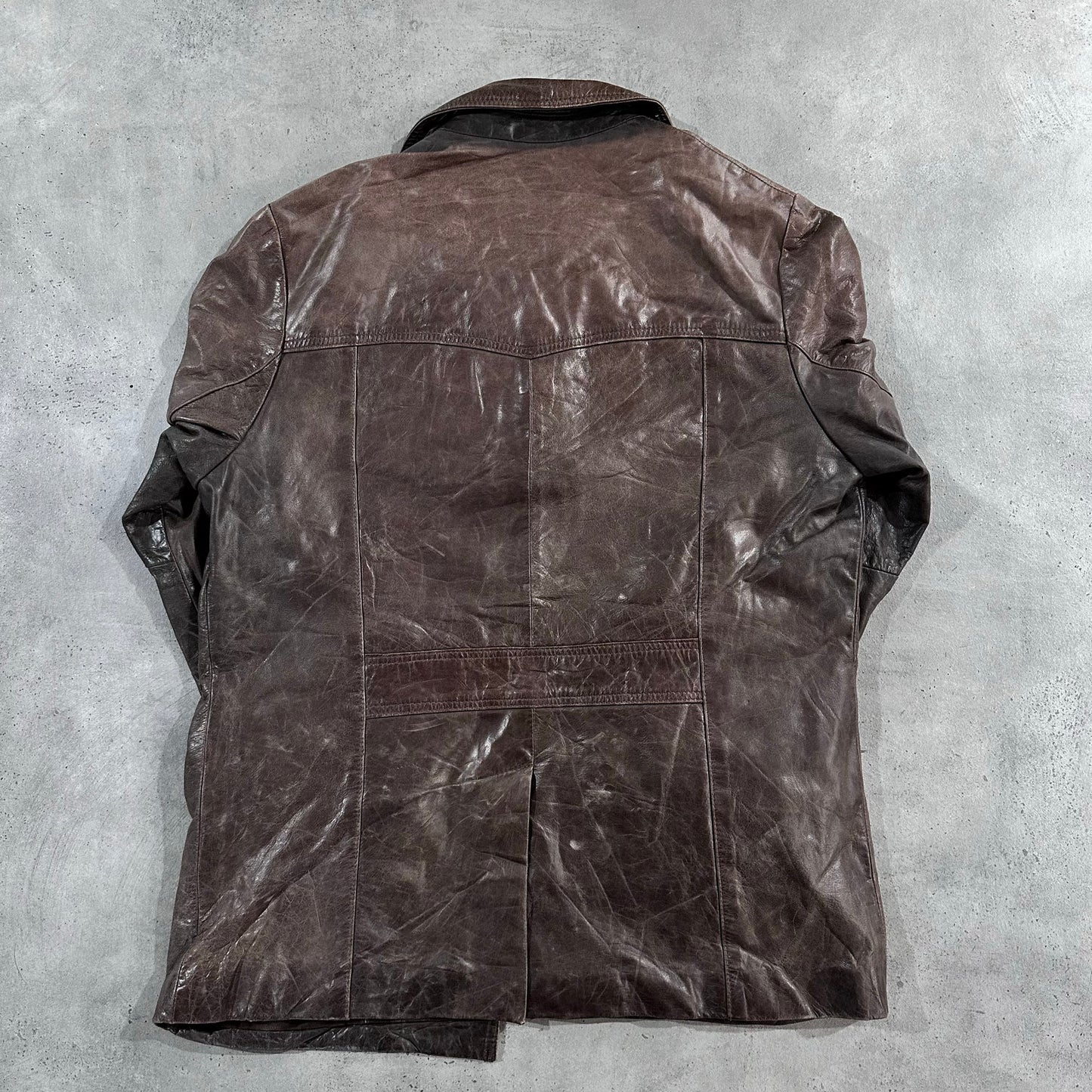 Vintage 70s-90s Redskins Retro Mid-Length Leather Jackets
