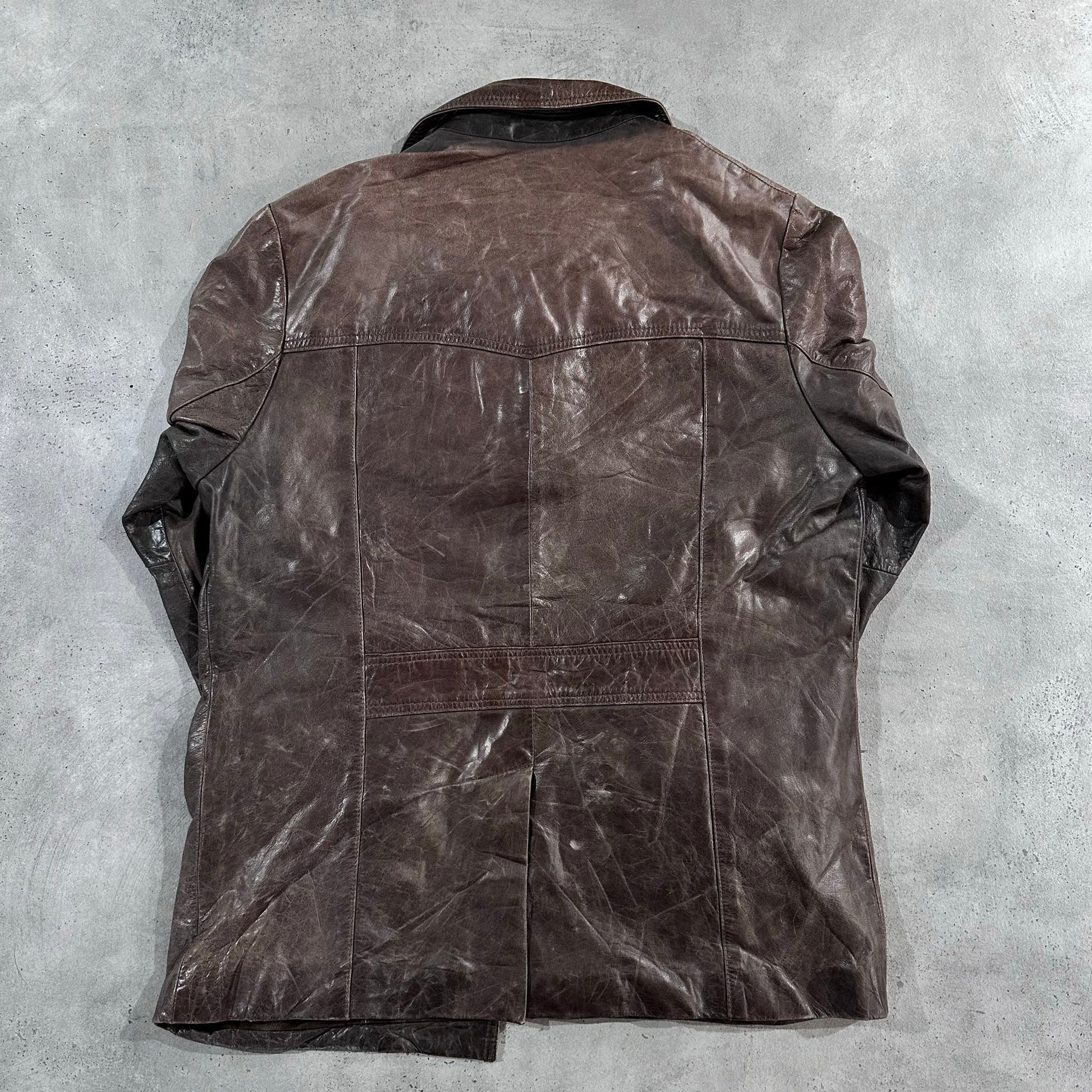Vintage 70s-90s Redskins Retro Mid-Length Leather Jackets