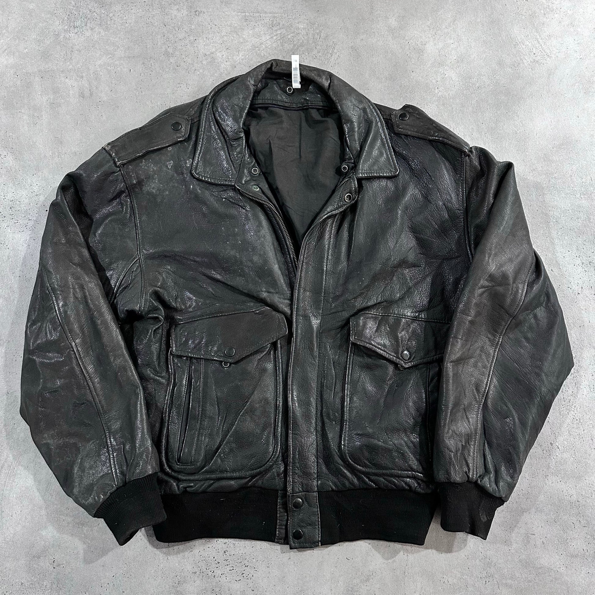Vintage 70s-90s Military A-2 Leather Jackets