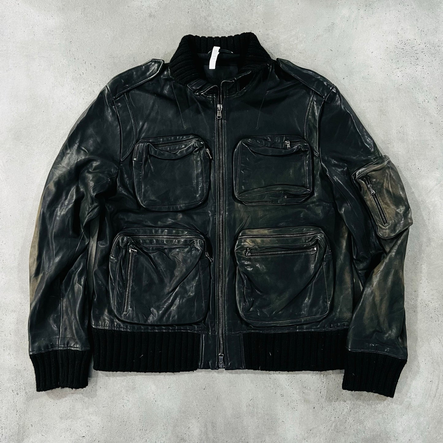 Vintage Italy Flight Leather Jackets