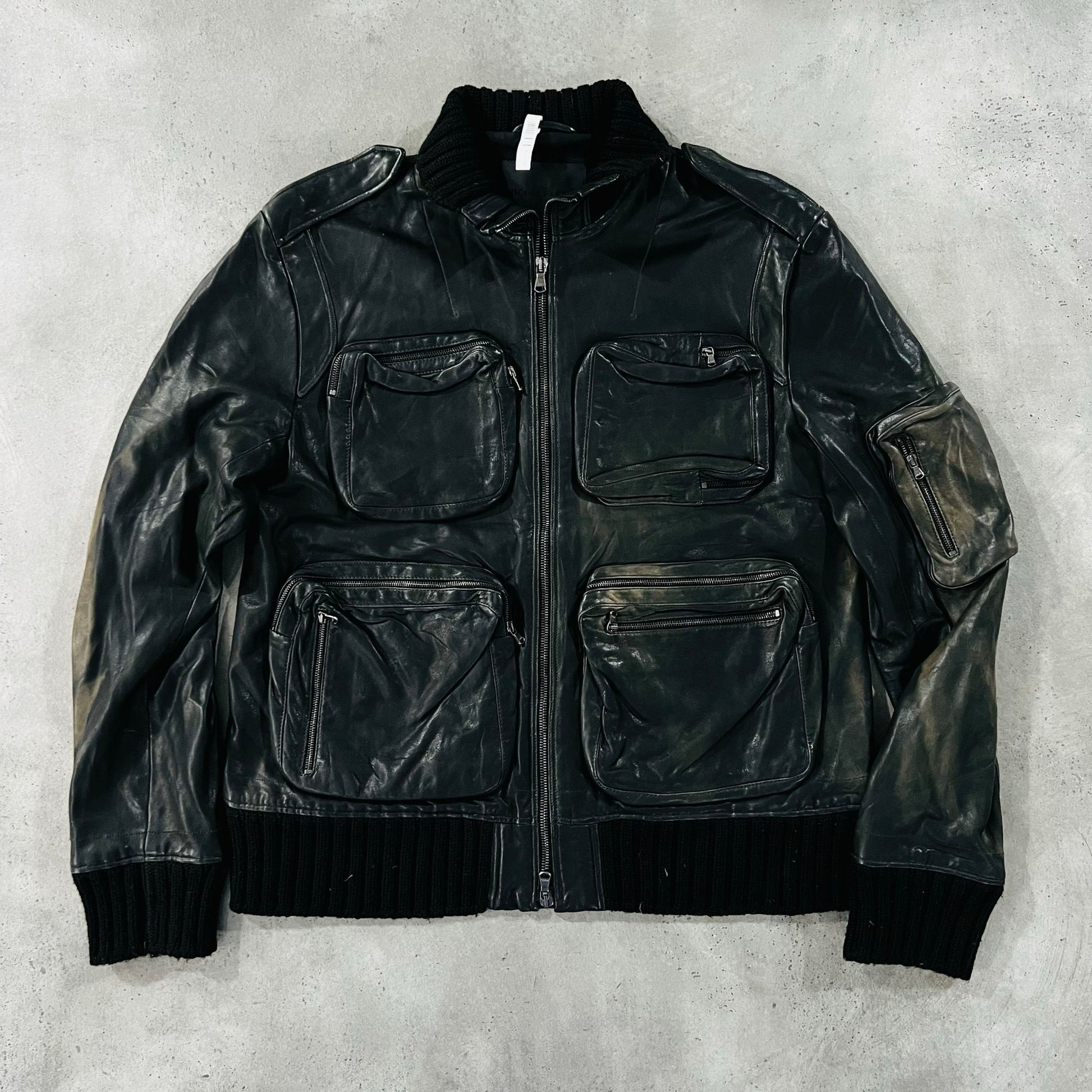 Vintage Italy Flight Leather Jackets
