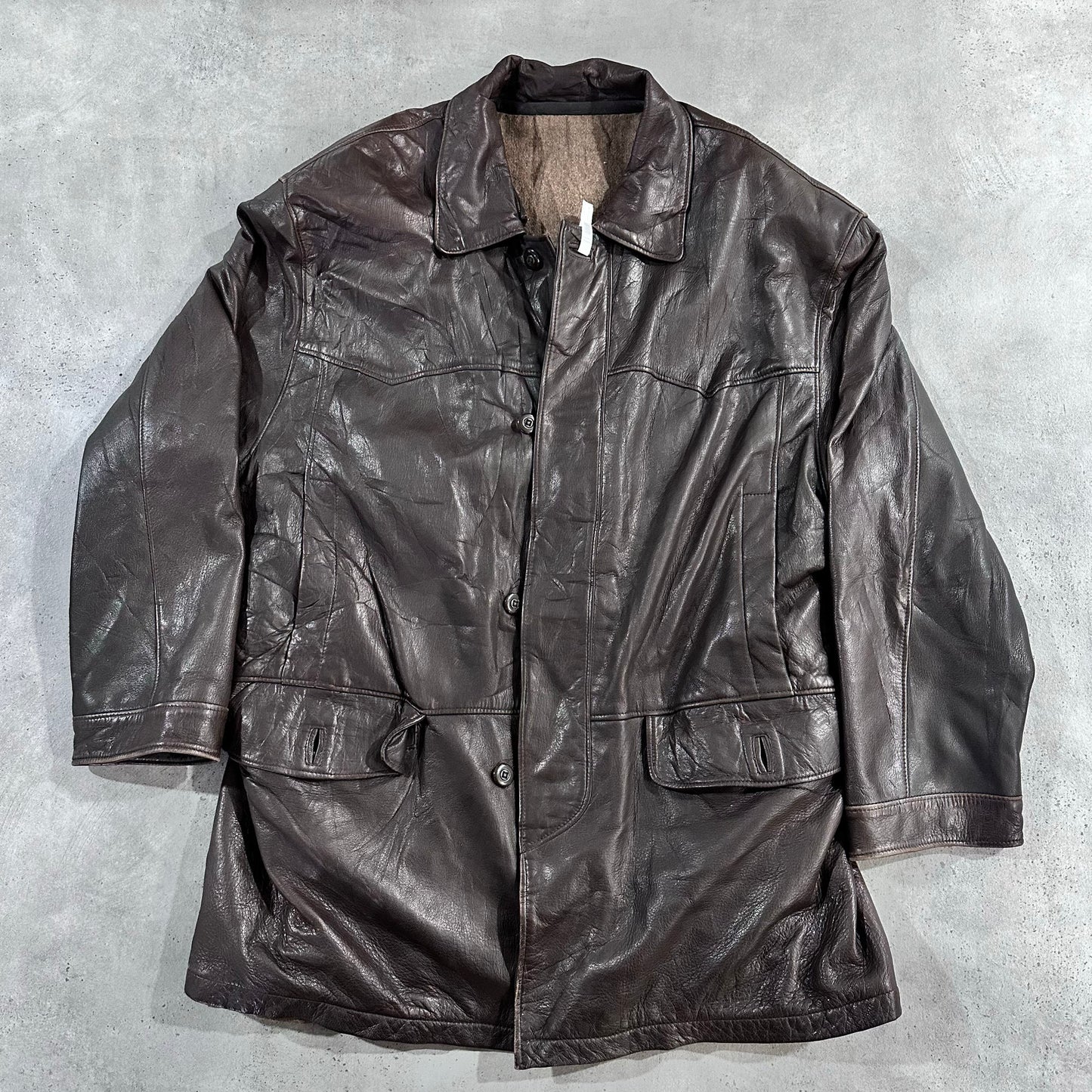 Vintage 70s-90s Mid-Length Leather Jackets