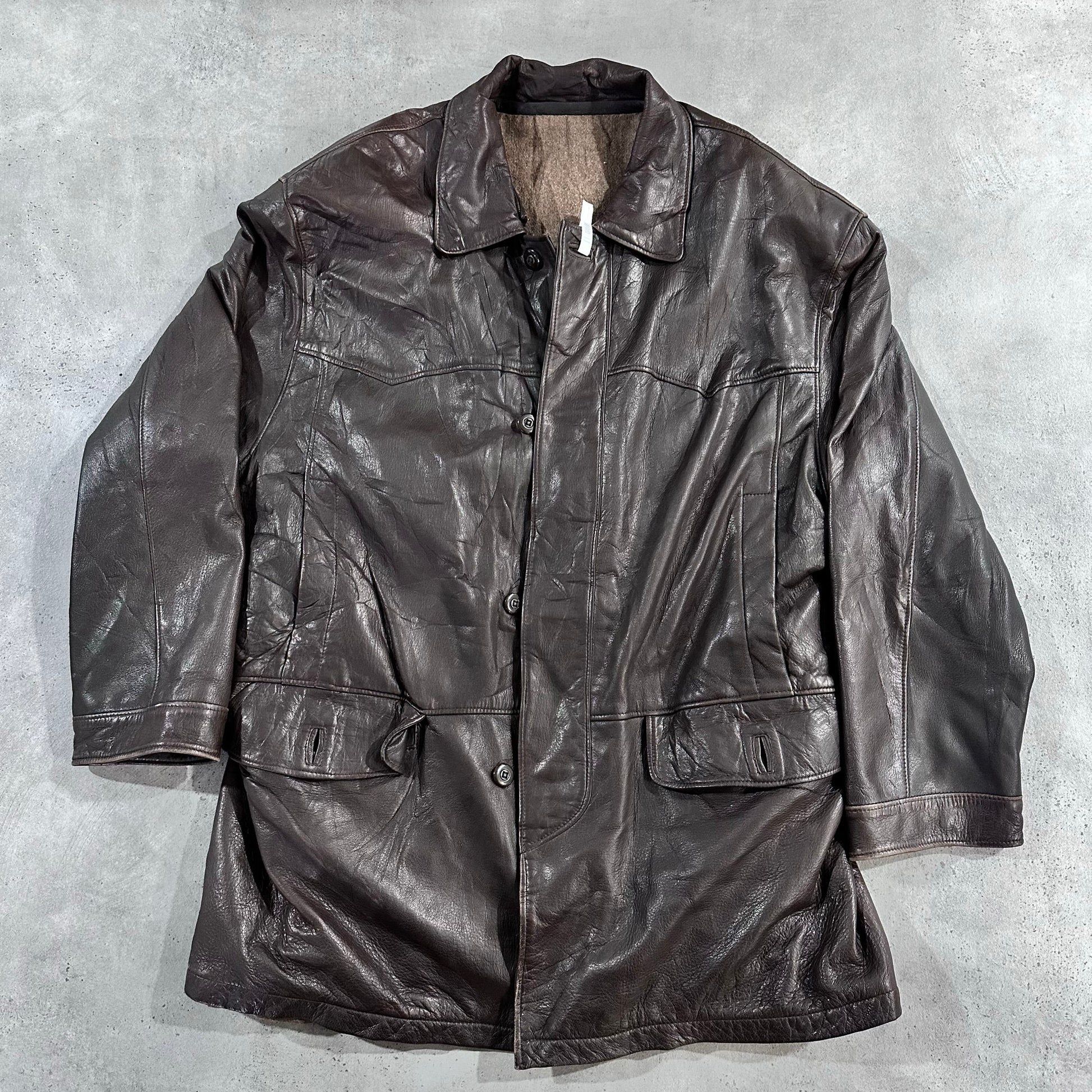 Vintage 70s-90s Mid-Length Leather Jackets