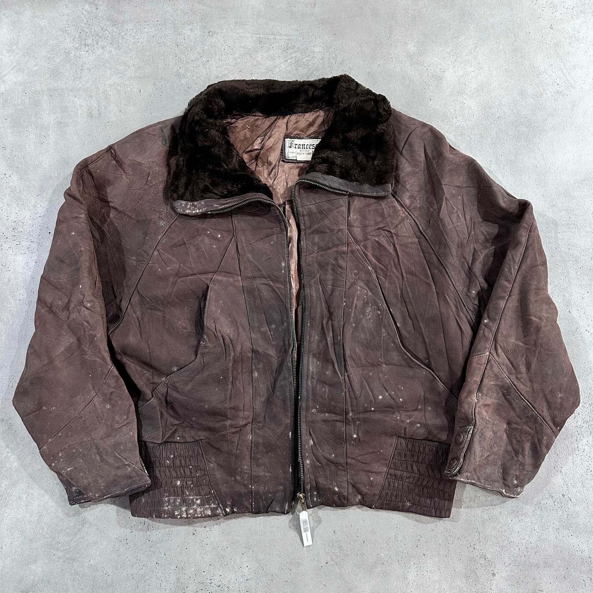 Vintage 70s-90s France Leather Jackets