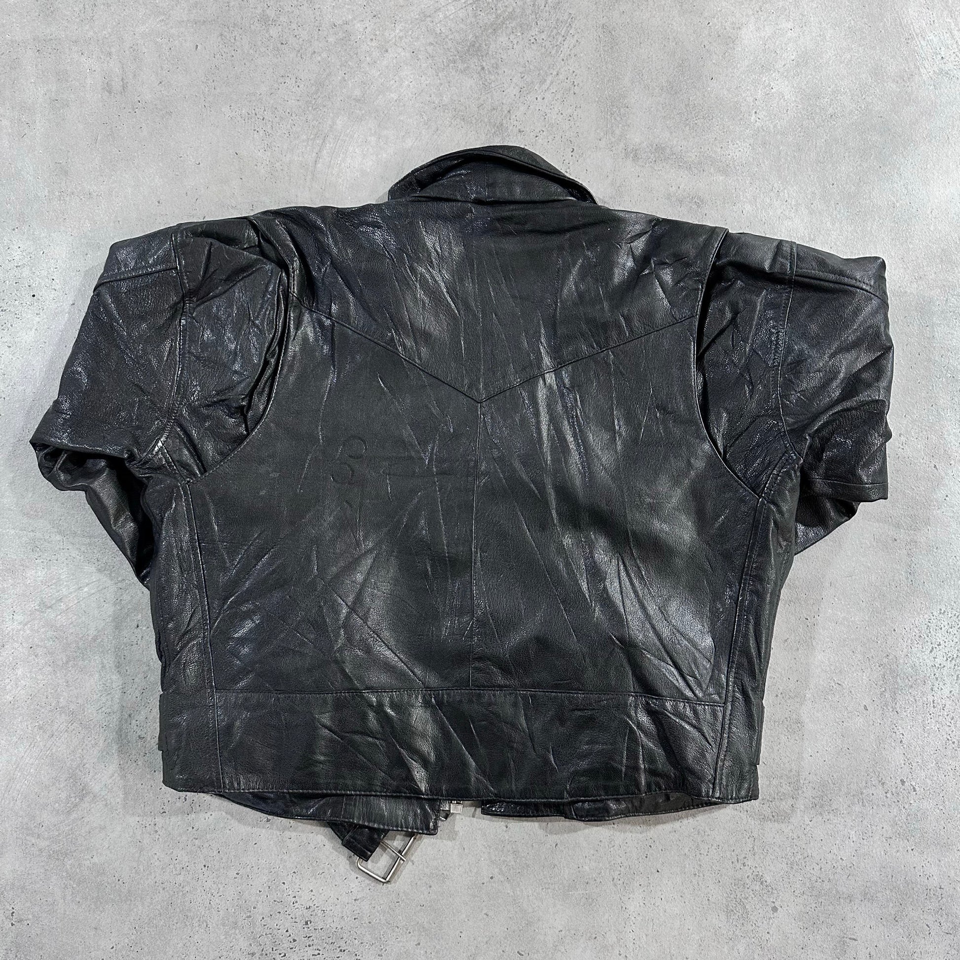Vintage 70s-90s Double Rider Leather Jackets