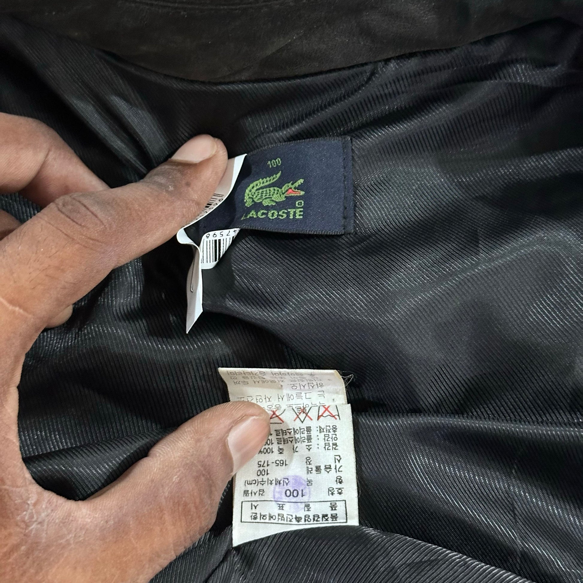 Vintage 70s-90s Lacoste Pre-owned Luxury Leather Jackets