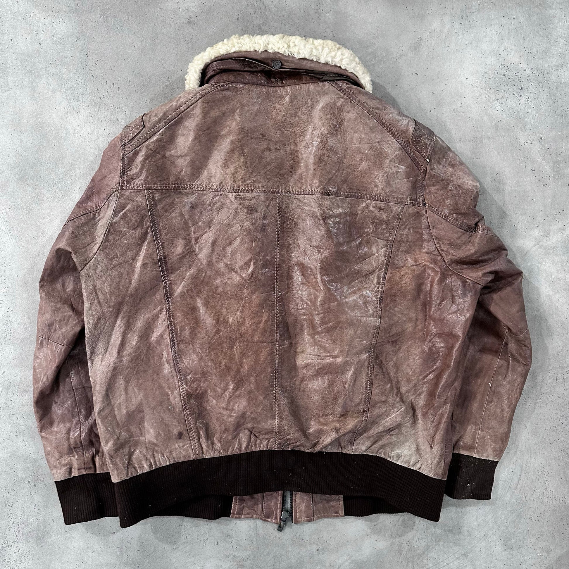 Vintage 70s-90s Military Flight Leather Jackets