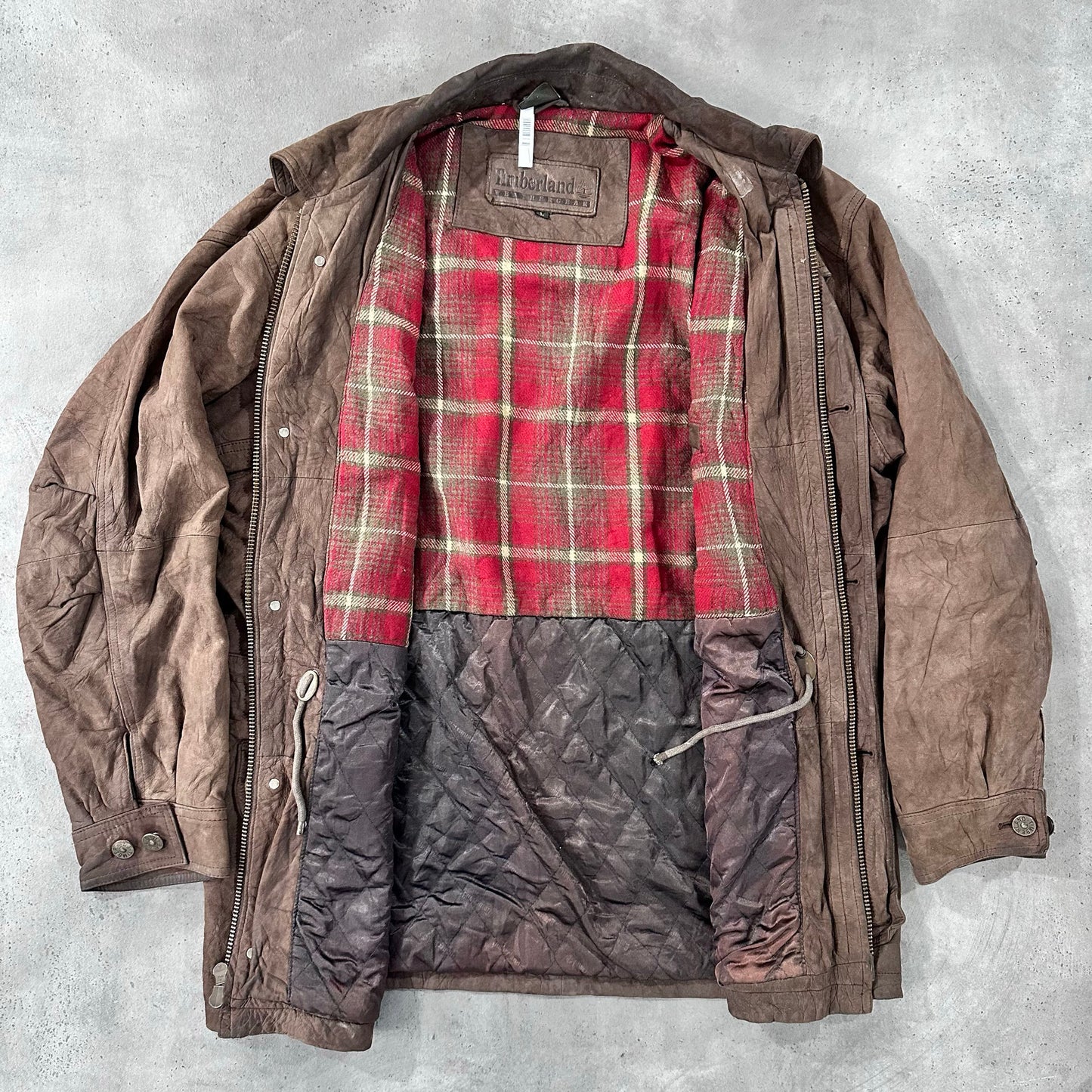 Vintage 70s-90s Timberland Workwear Mid-Length Leather Jackets