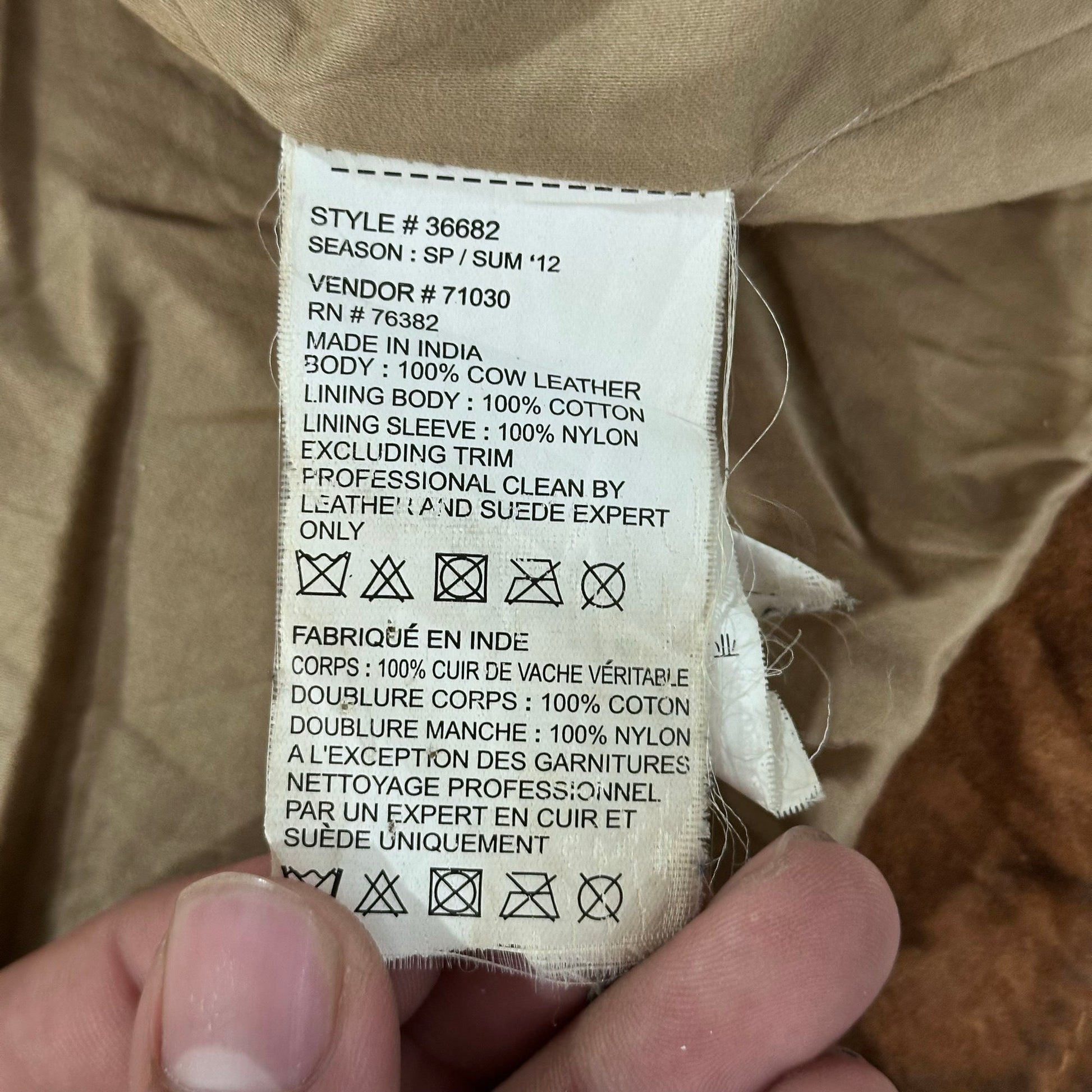 Vintage Timberland Leather Jackets