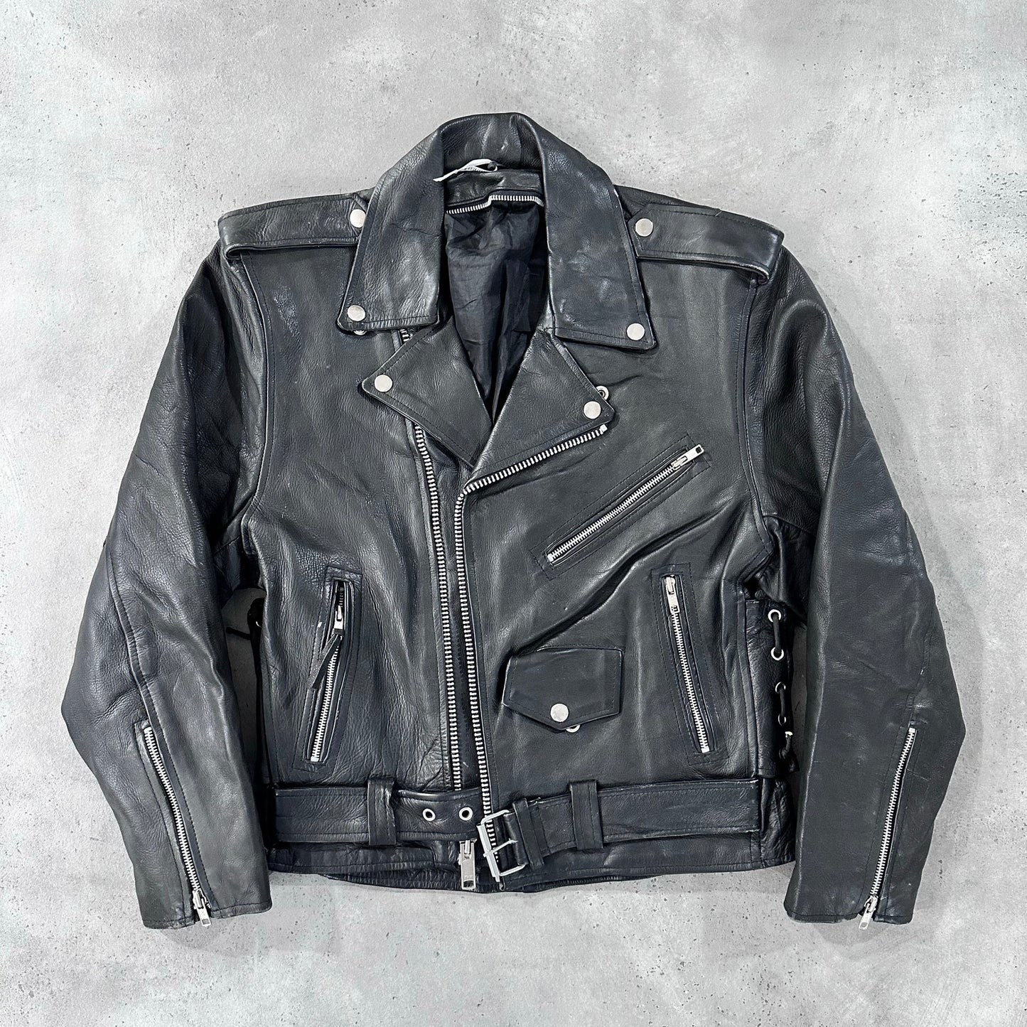 Vintage 70s-90s Double Rider Leather Jackets