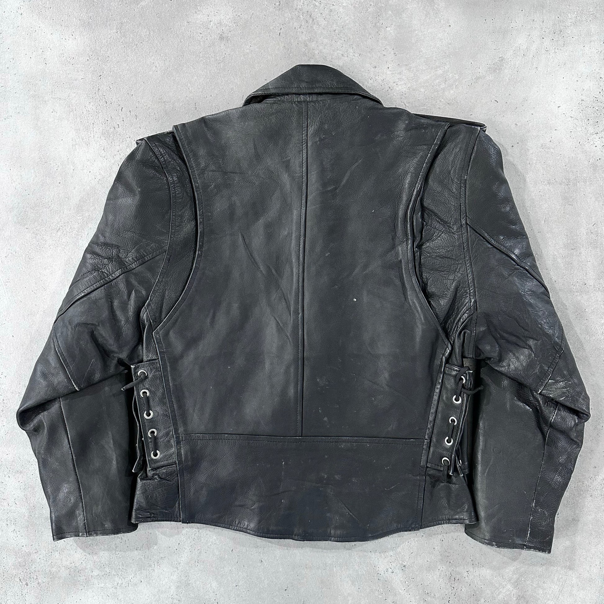 Vintage 70s-90s Double Rider Leather Jackets