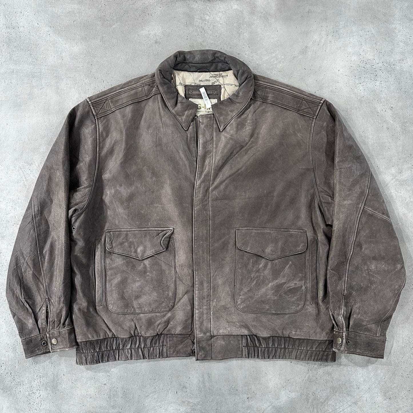 Vintage 70s-90s Military Flight Leather Jackets