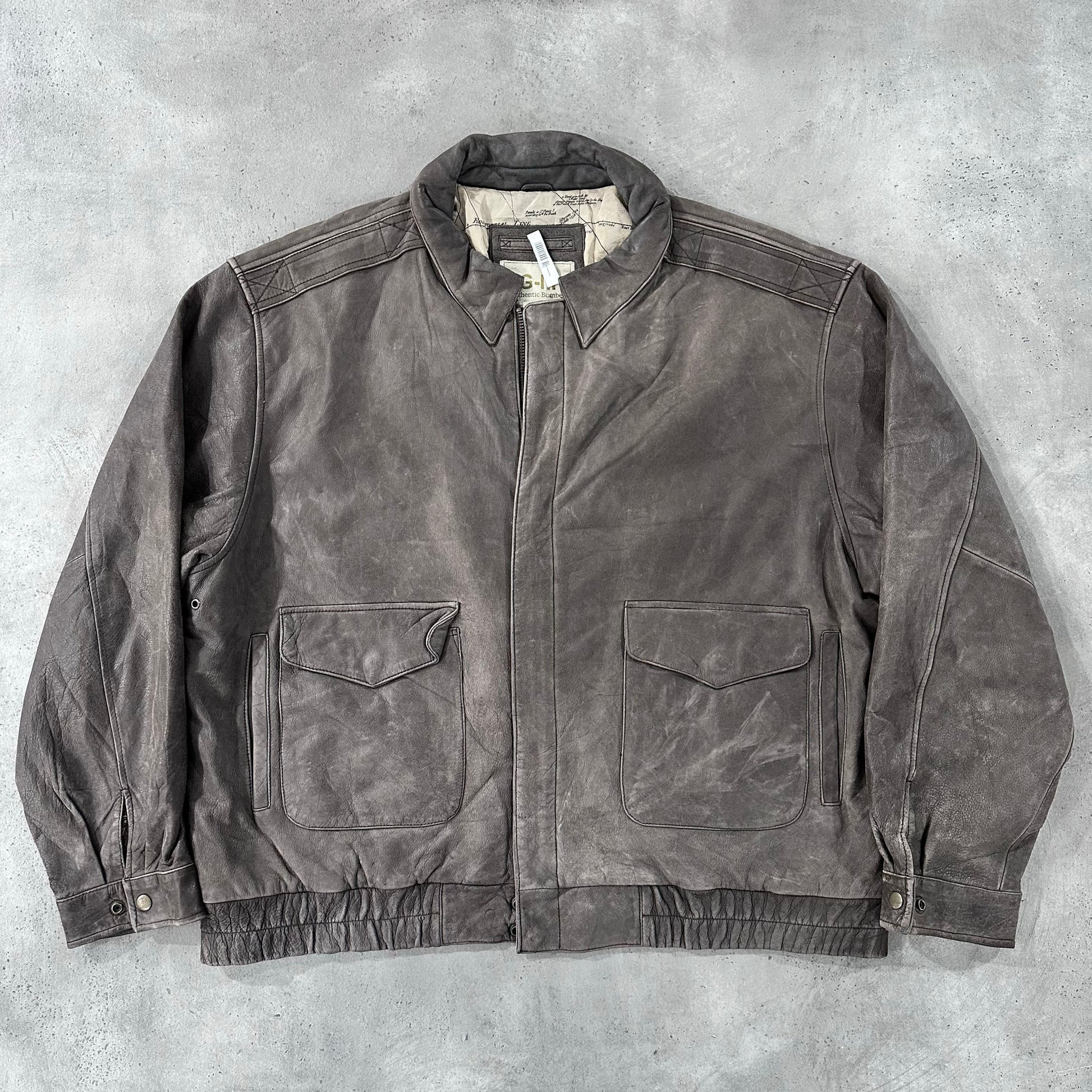 Vintage 70s-90s Military Flight Leather Jackets