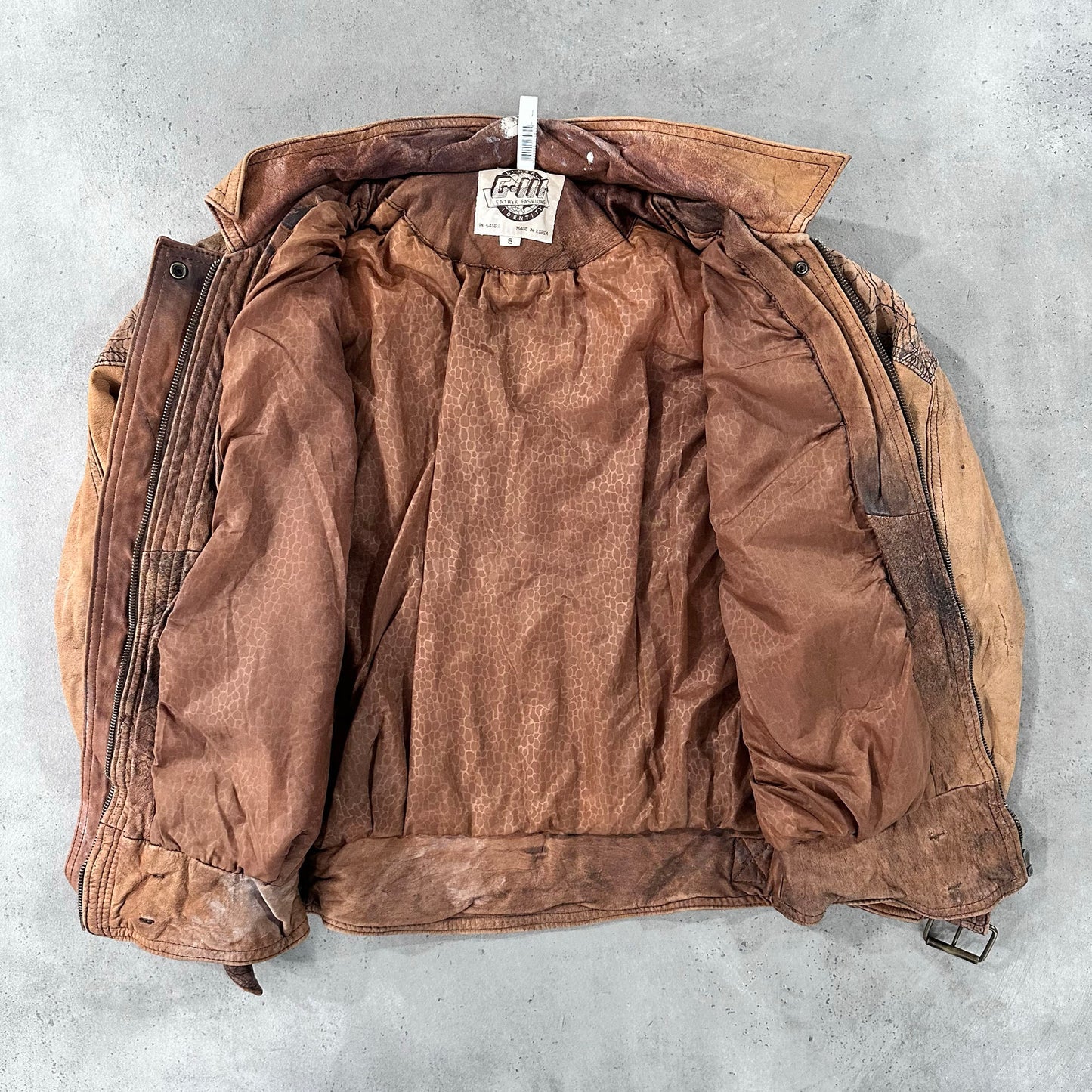 Vintage 70s-90s South Korea Leather Jackets
