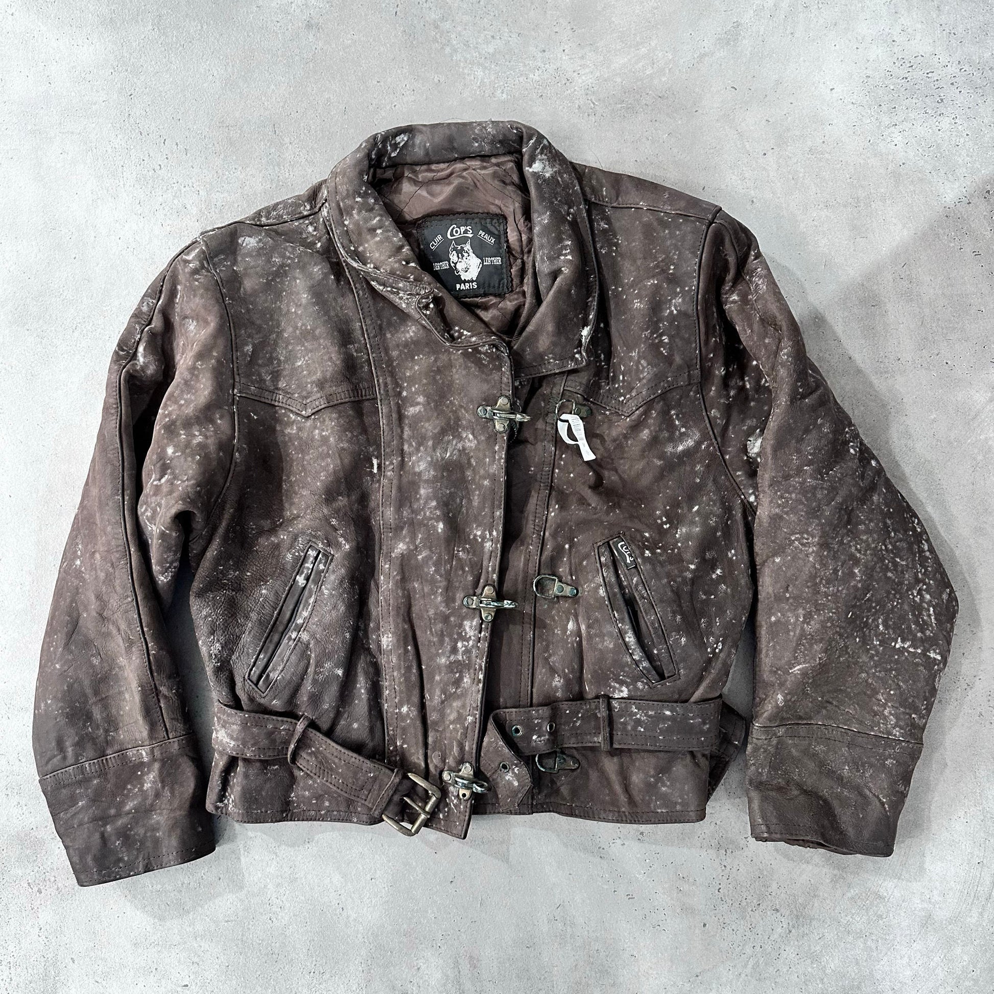 Vintage 70s-90s France Leather Jackets