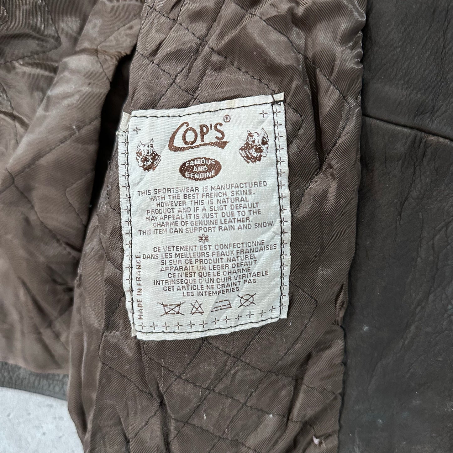 Vintage 70s-90s France Leather Jackets