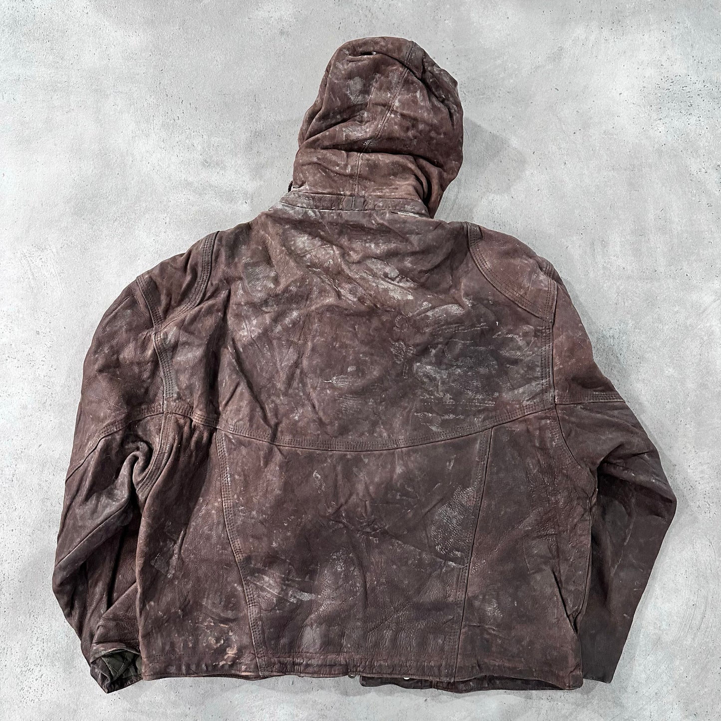 Vintage 70s-90s France Workwear Leather Jackets