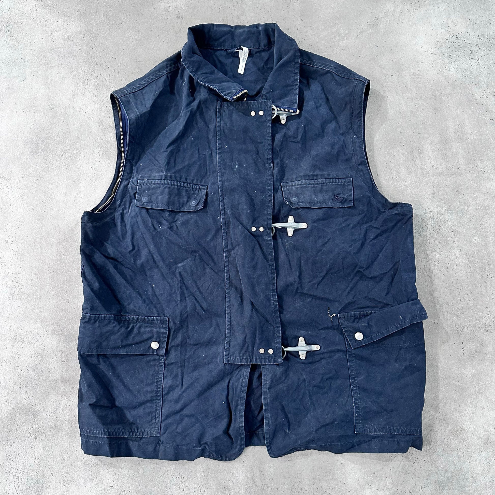 Vintage 70s-90s Italy Workwear Vests
