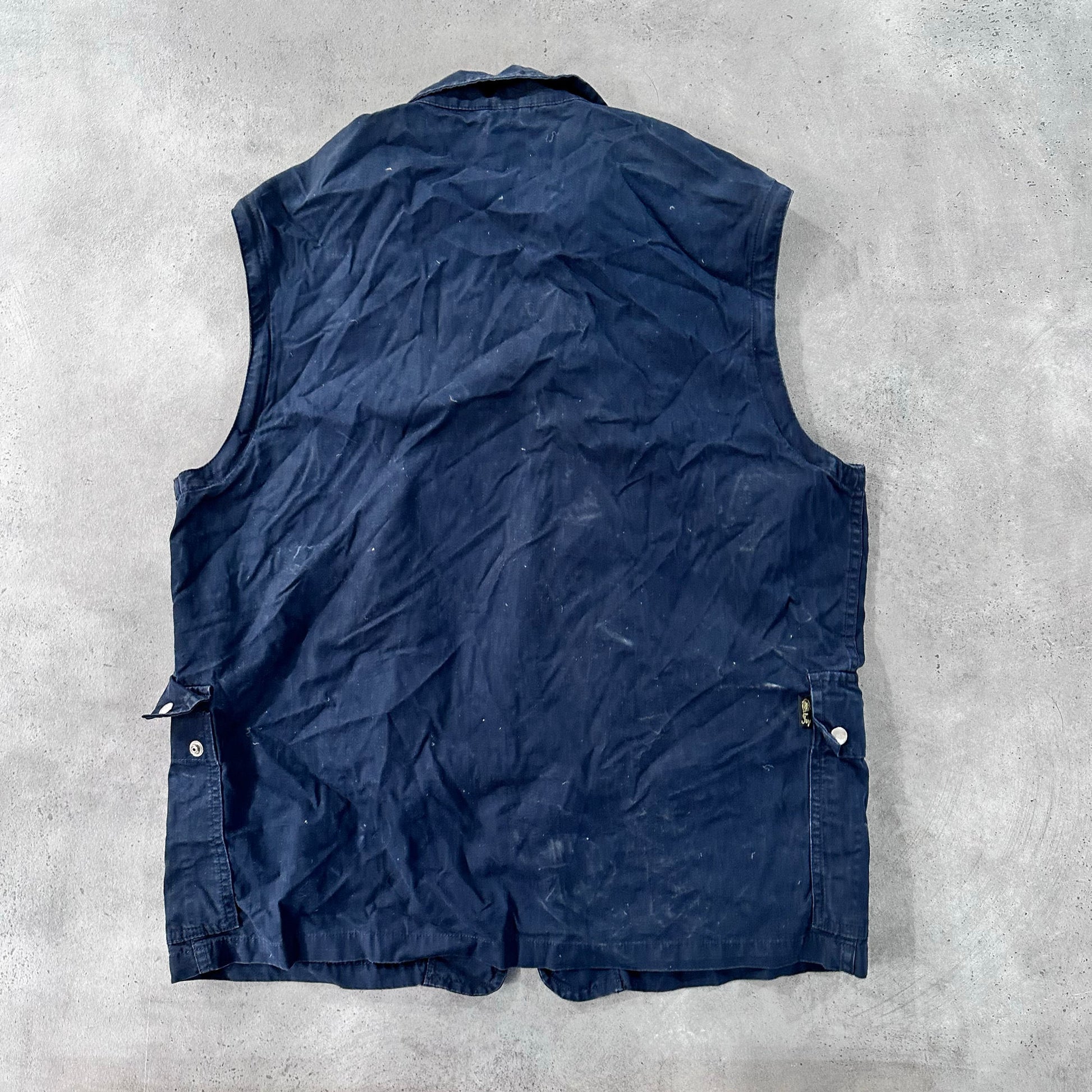 Vintage 70s-90s Italy Workwear Vests