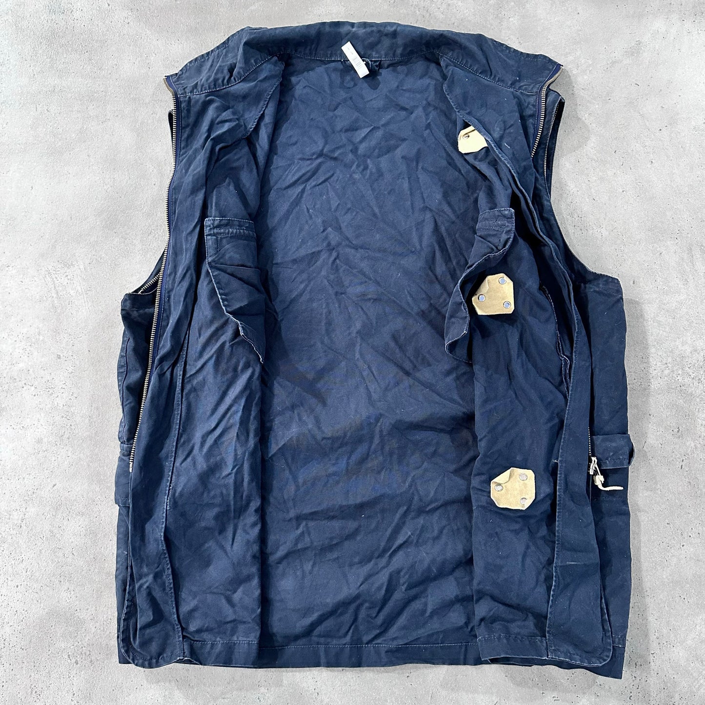 Vintage 70s-90s Italy Workwear Vests