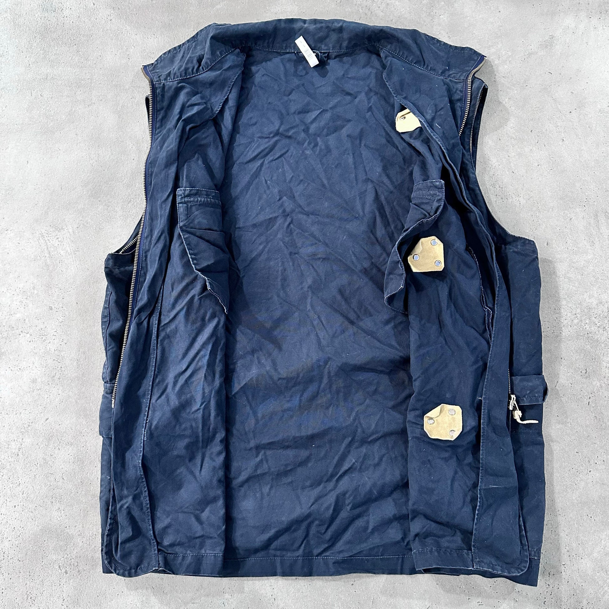 Vintage 70s-90s Italy Workwear Vests
