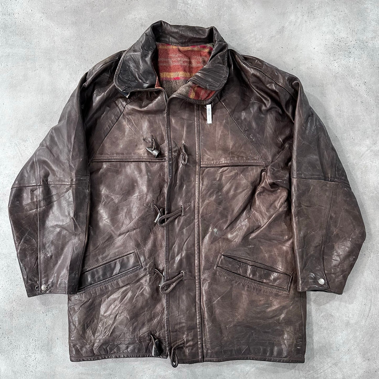Vintage 70s-90s Mid-Length Leather Jackets