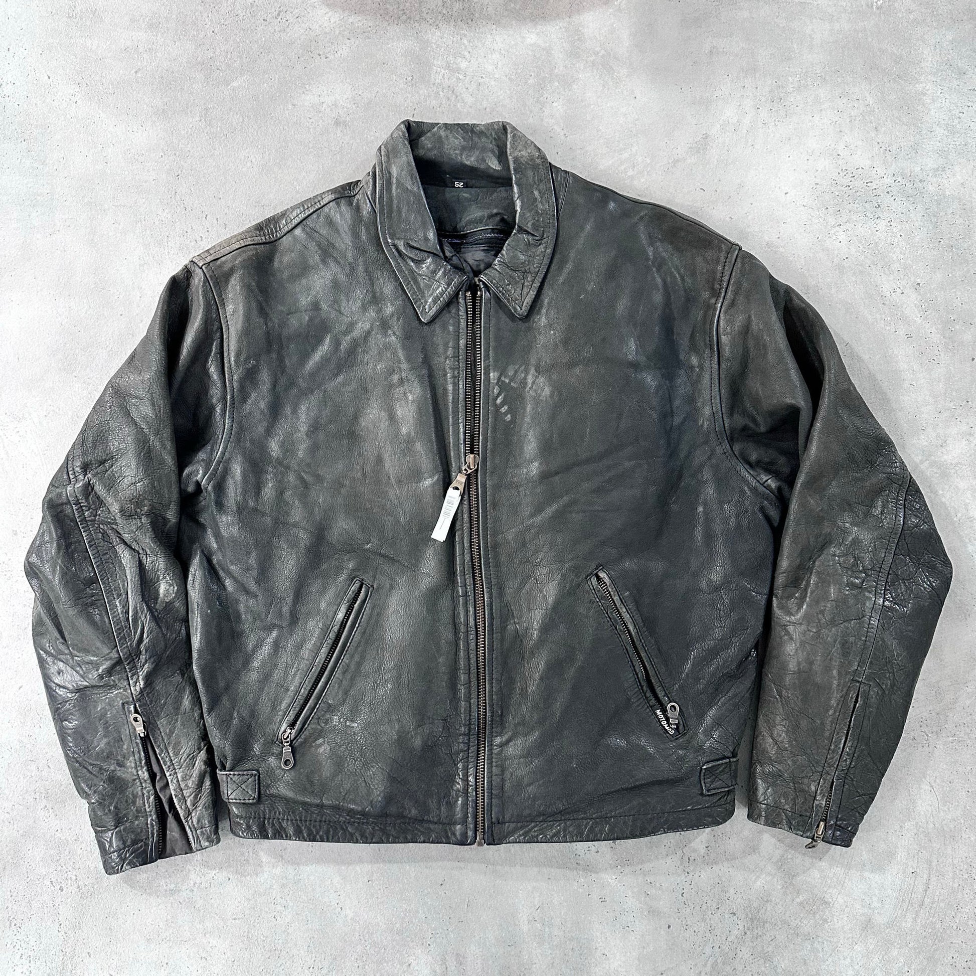 Vintage 70s-90s France Motorcycle Leather Jackets