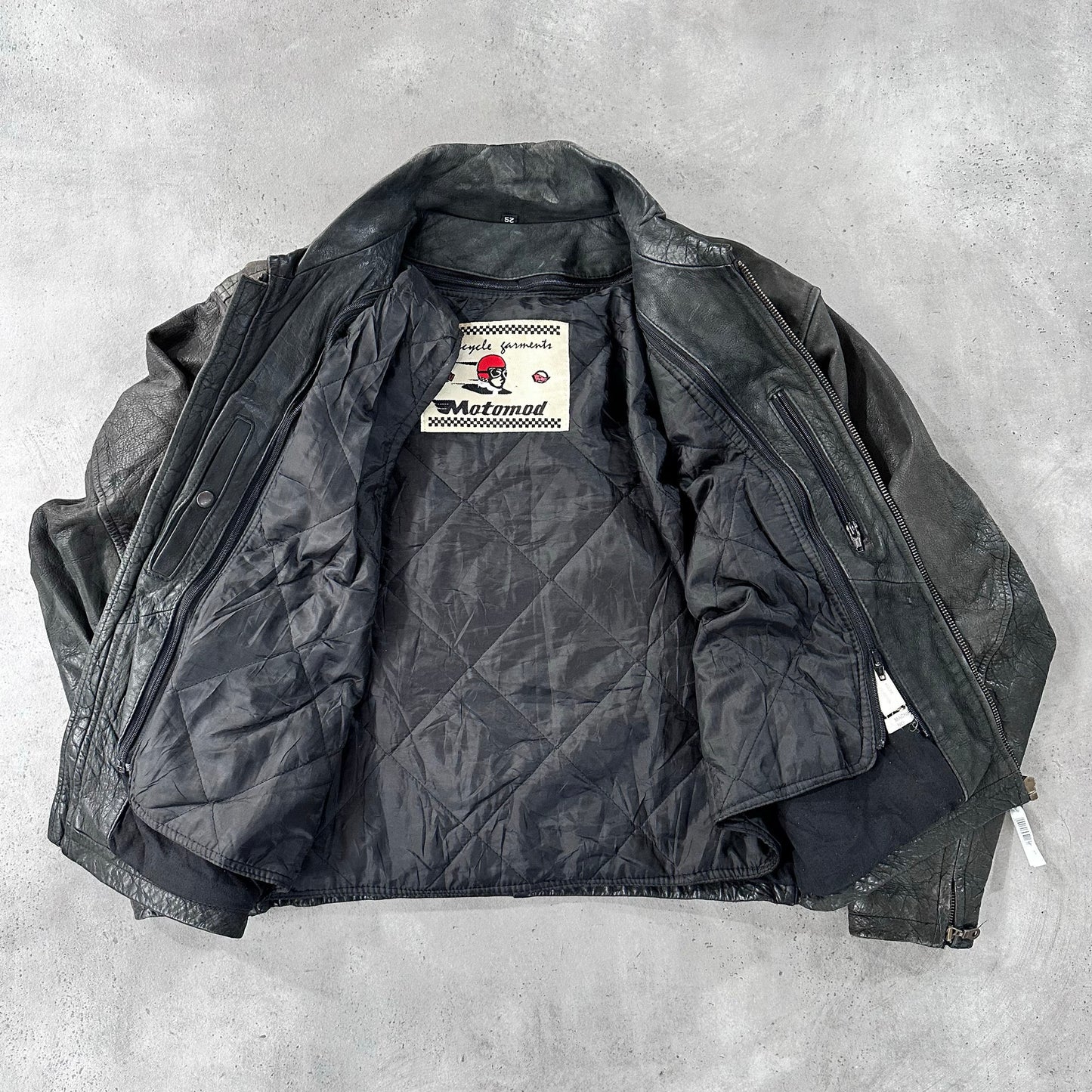 Vintage 70s-90s France Motorcycle Leather Jackets