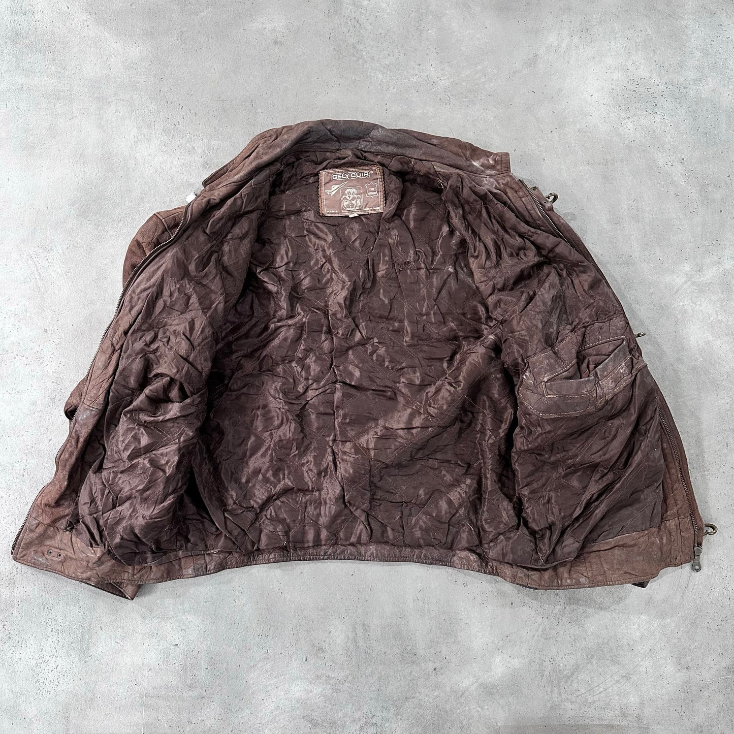 Vintage 70s-90s France Leather Jackets