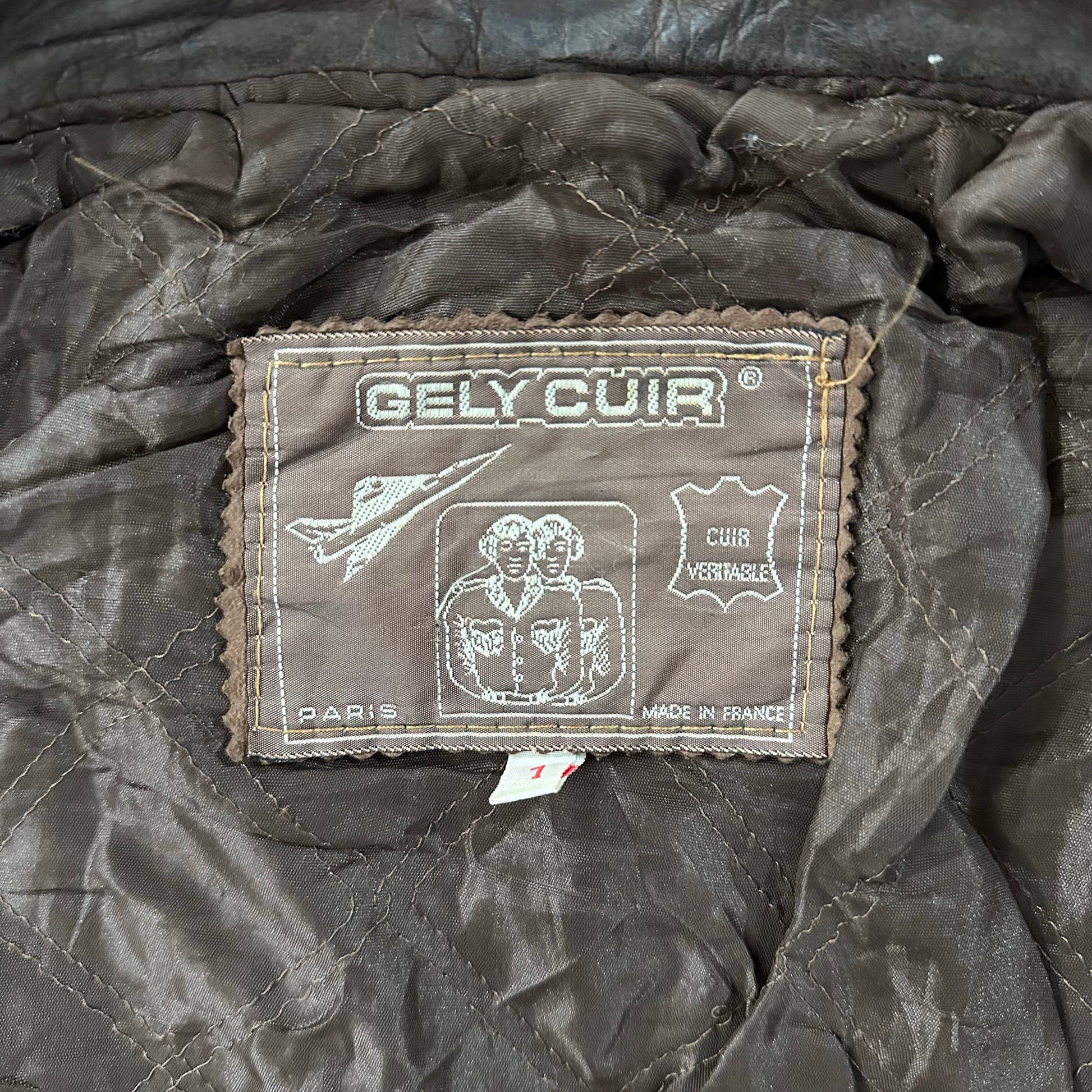 Vintage 70s-90s France Leather Jackets